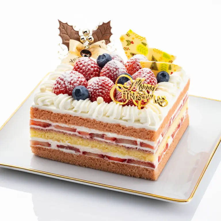Moist Sponge Christmas Shortcake