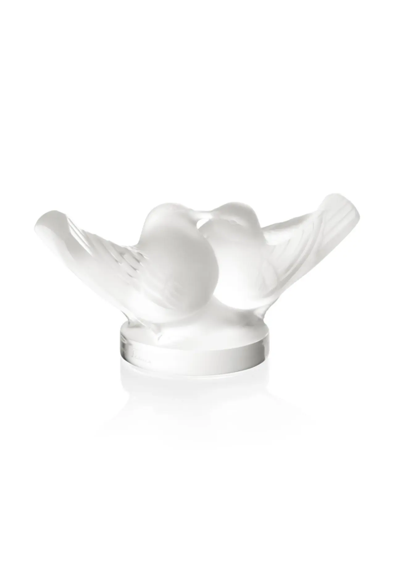 Deux Colombes Objet PM Clear