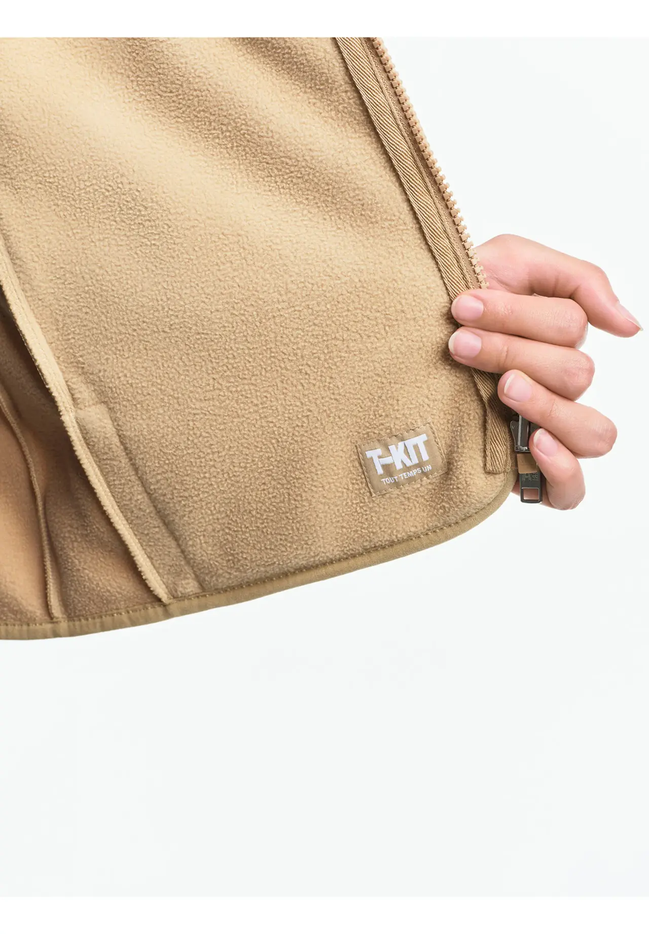 misaharu☆さま専用【新品未使用】フリースジャケット140ベージュ他4点 ジップアップ マイクロフリースジャケット T-KIT | Matsuya Ginza