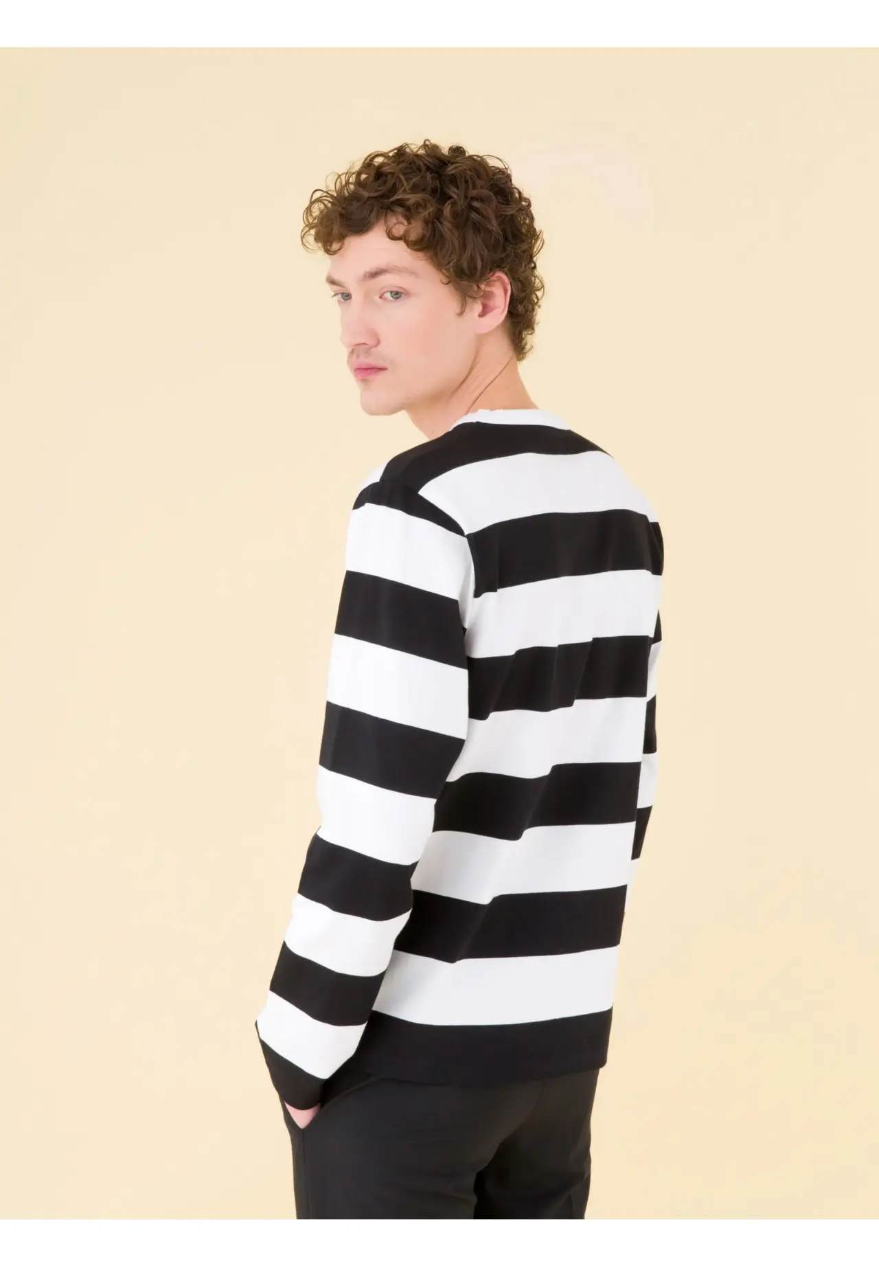 J019 TS ボーダーTシャツ | Matsuya Ginza