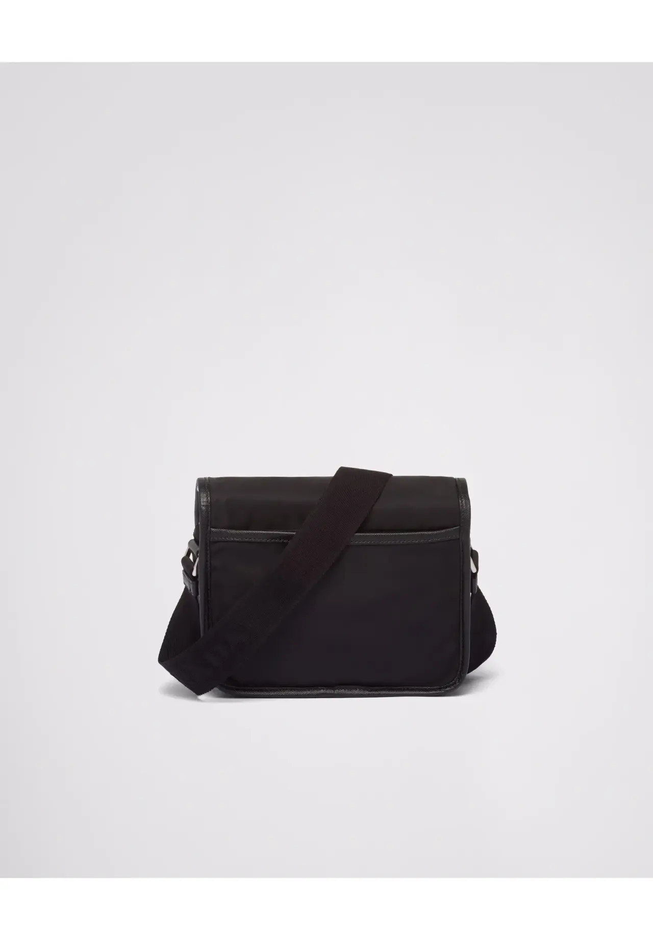 Re-Nylon xサフィアーノレザー ショルダーバッグ