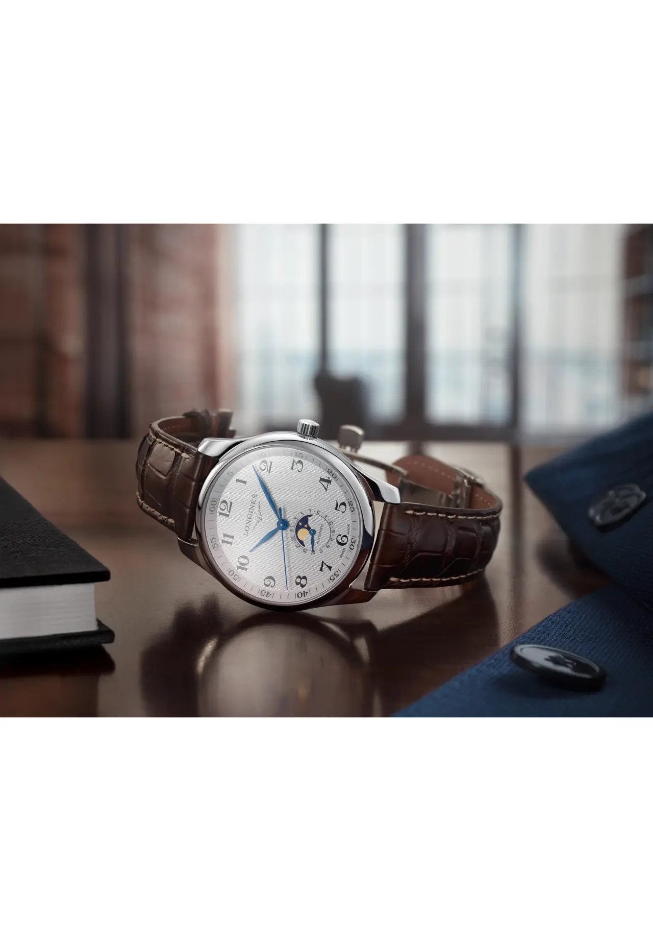 ロンジン マスター コレクション ムーンフェイズ 42mm