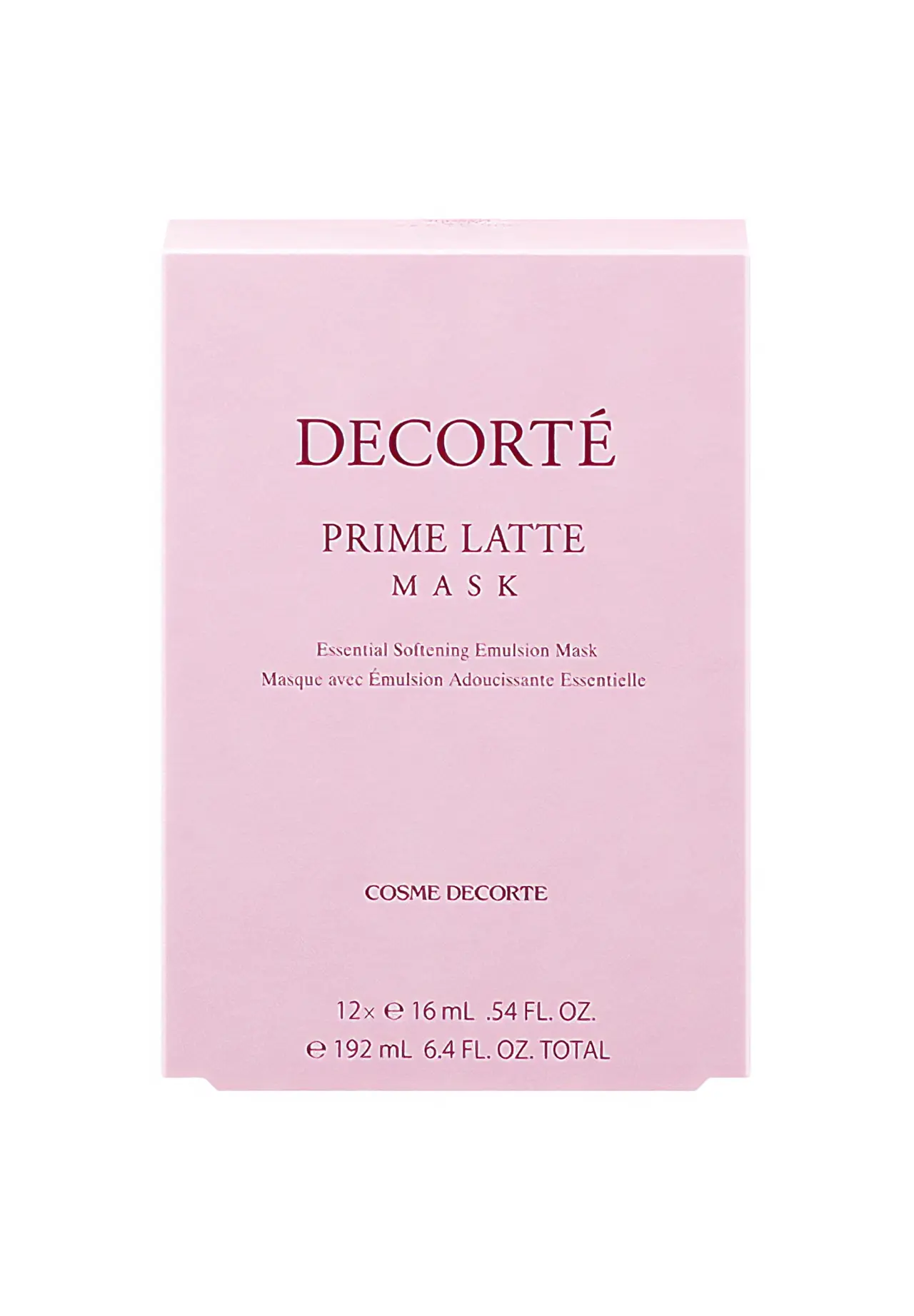 Cosme Decorte Prim Latte Mask 16mL x 12 masks