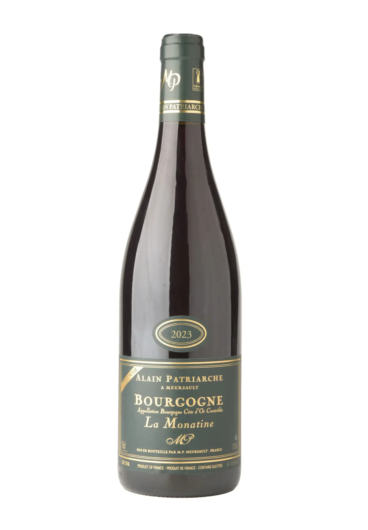 Alain Patriarche Bourgogne Pinot Noir 2023 阿兰帕特里亚 · 勃艮第黑皮诺红葡萄酒 750ml