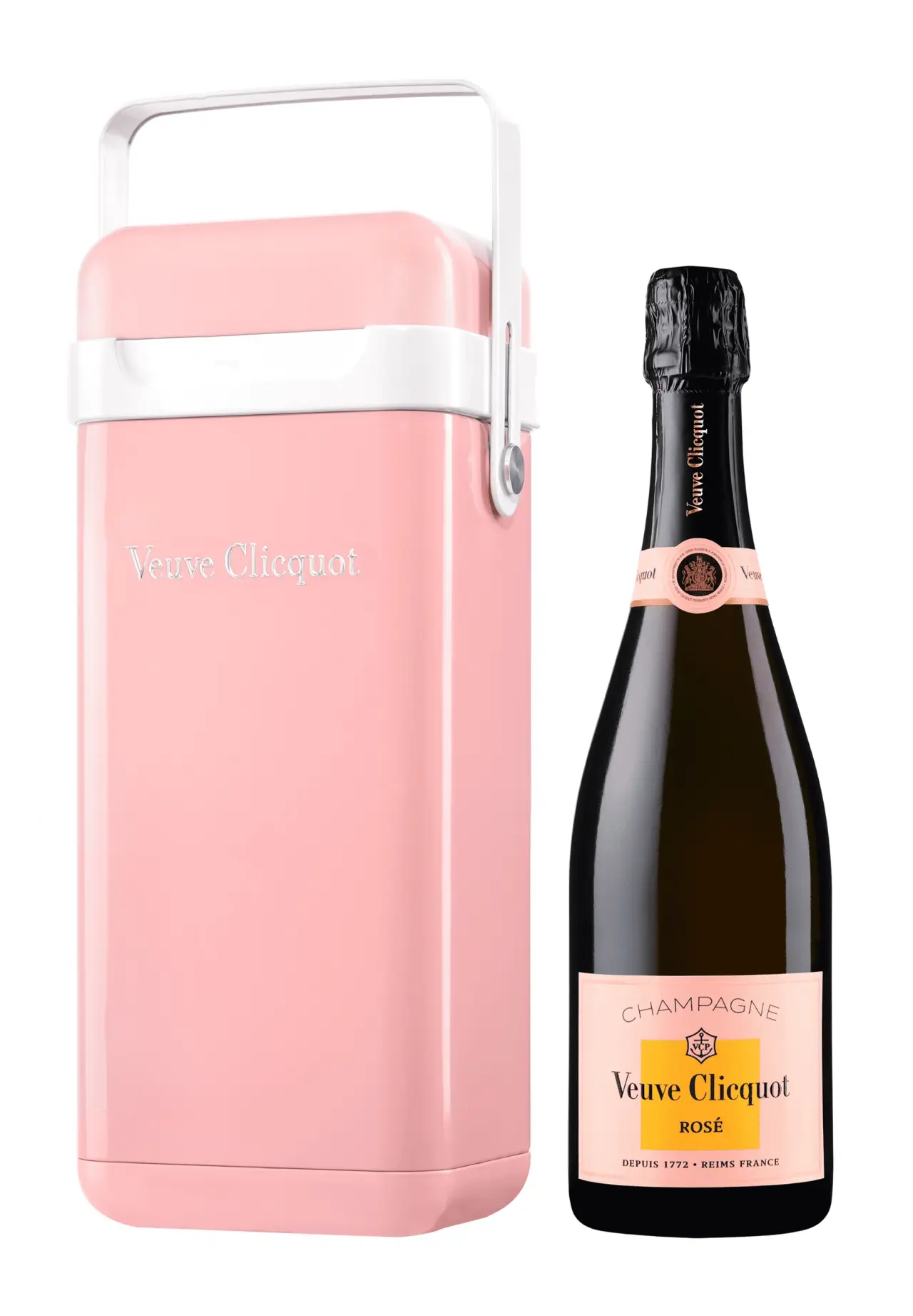 Veuve Clicquot Rose Label Cooler 750ml