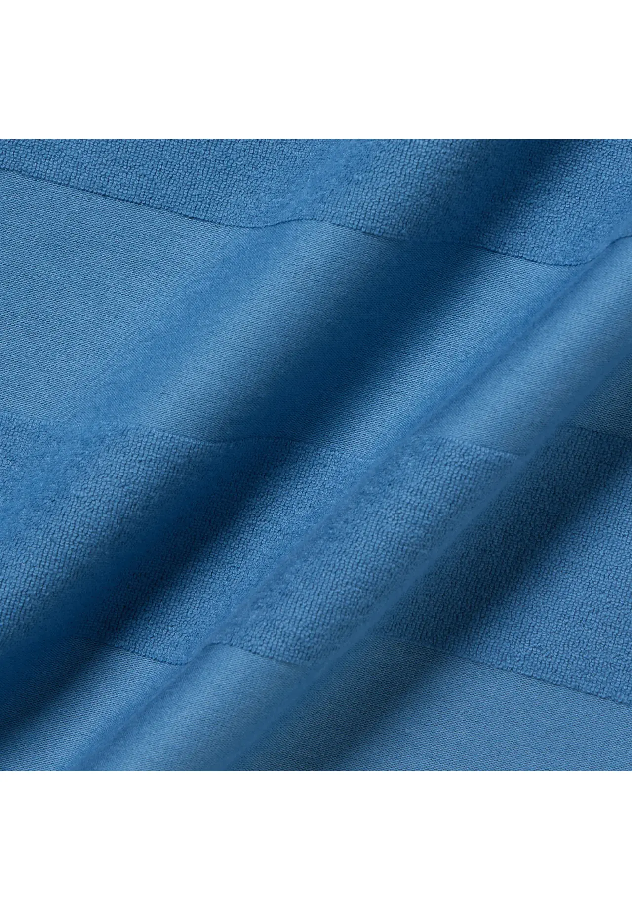 Oversized Tonal Striped Towel Fabric Panel T-Shirt