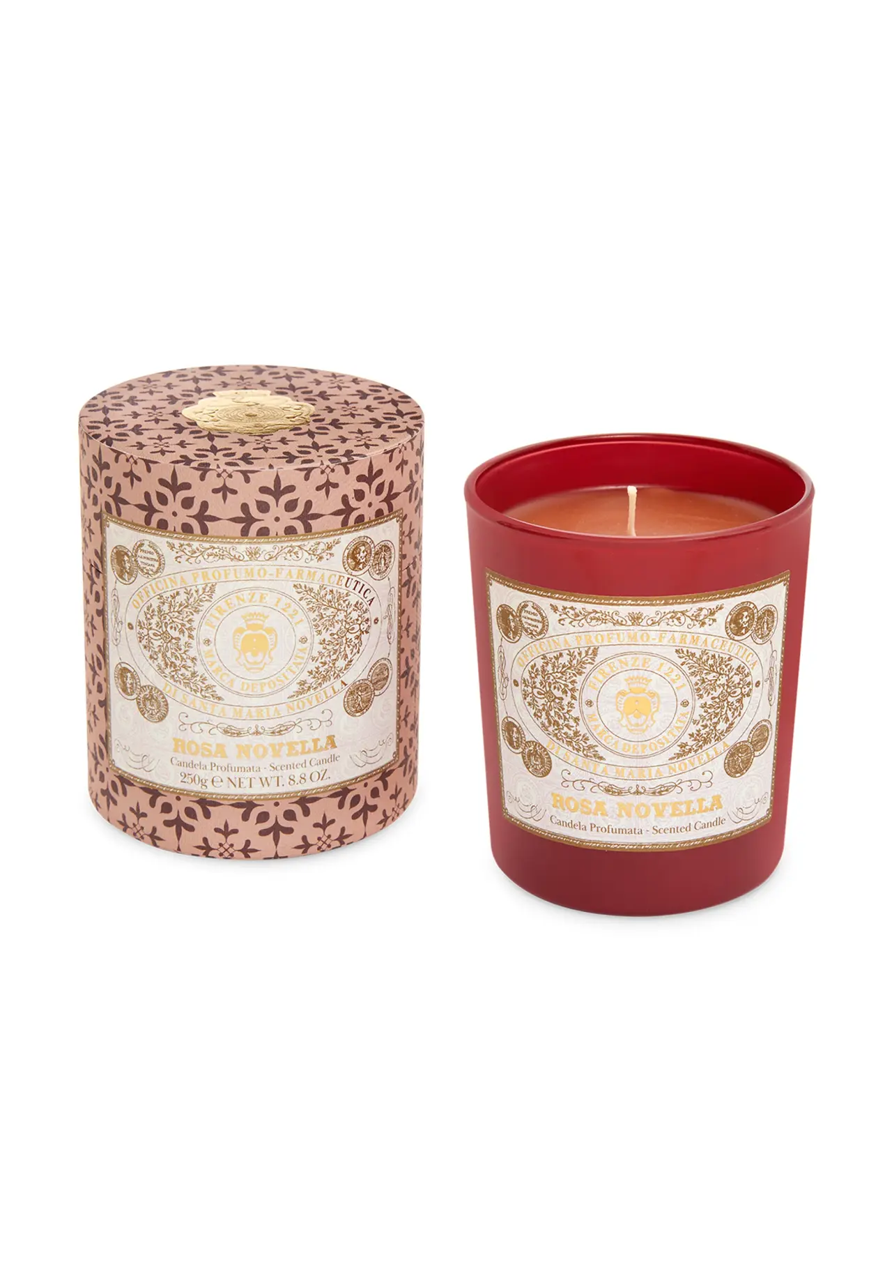 Rosa Novella Scented Candle 250g