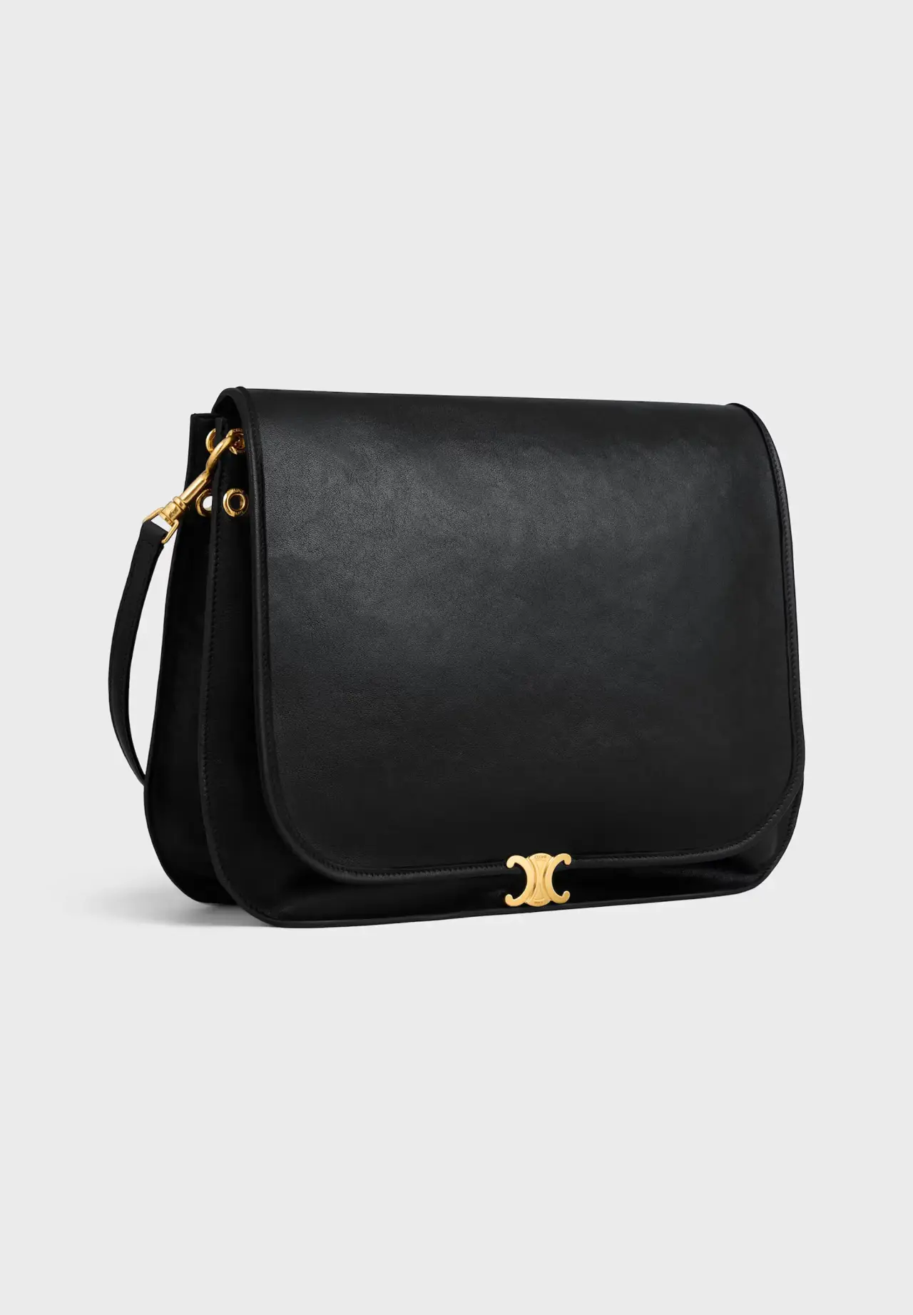 Besace Soft Triomphe / Supple Shiny Lambskin