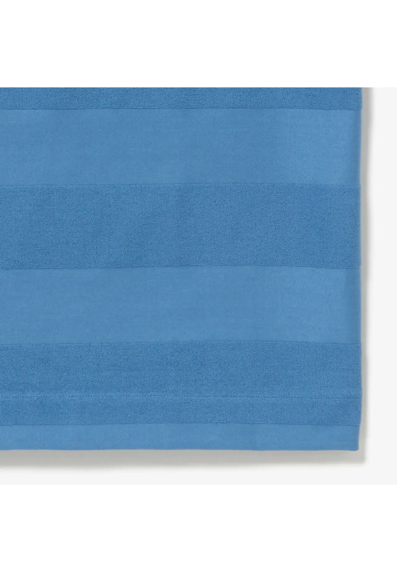 Oversized Tonal Striped Towel Fabric Panel T-Shirt