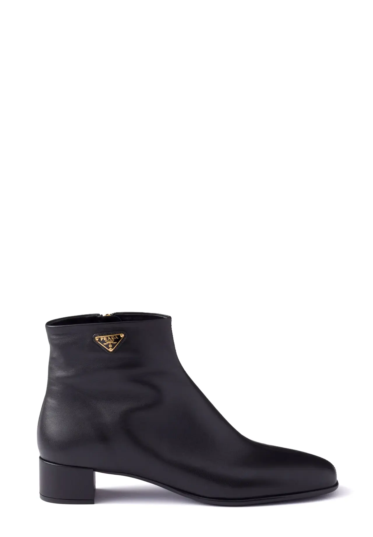 Nappa leather booties