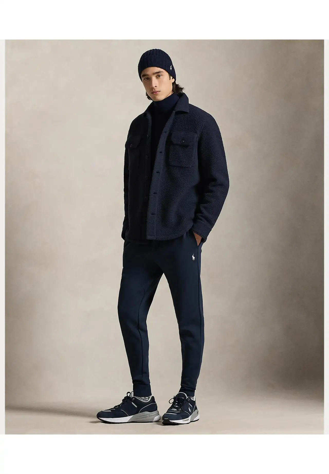 POLO RALPH LAUREN 双层针织慢跑裤