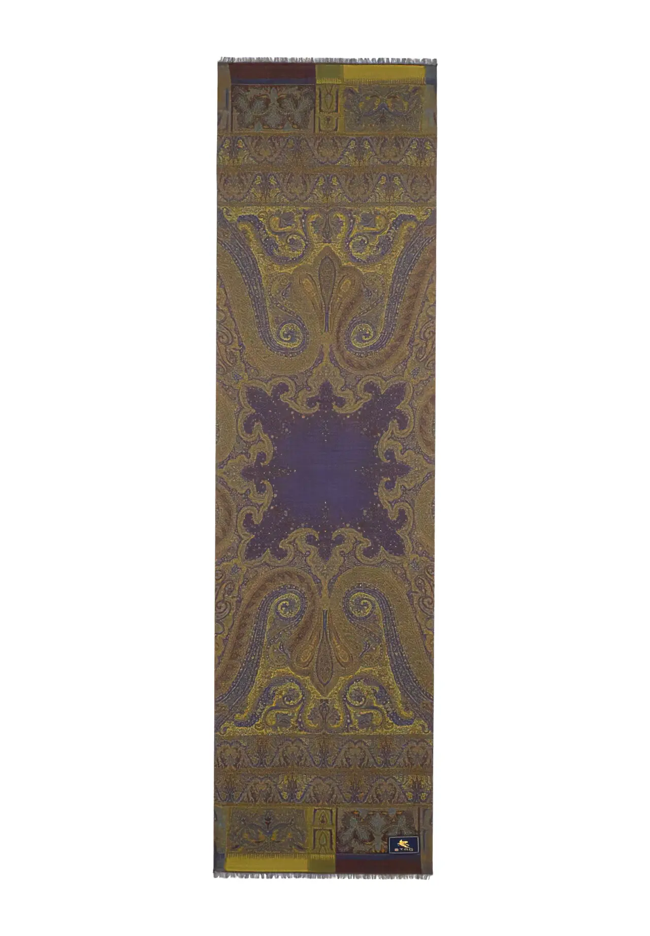 Peacock Wool Shawl