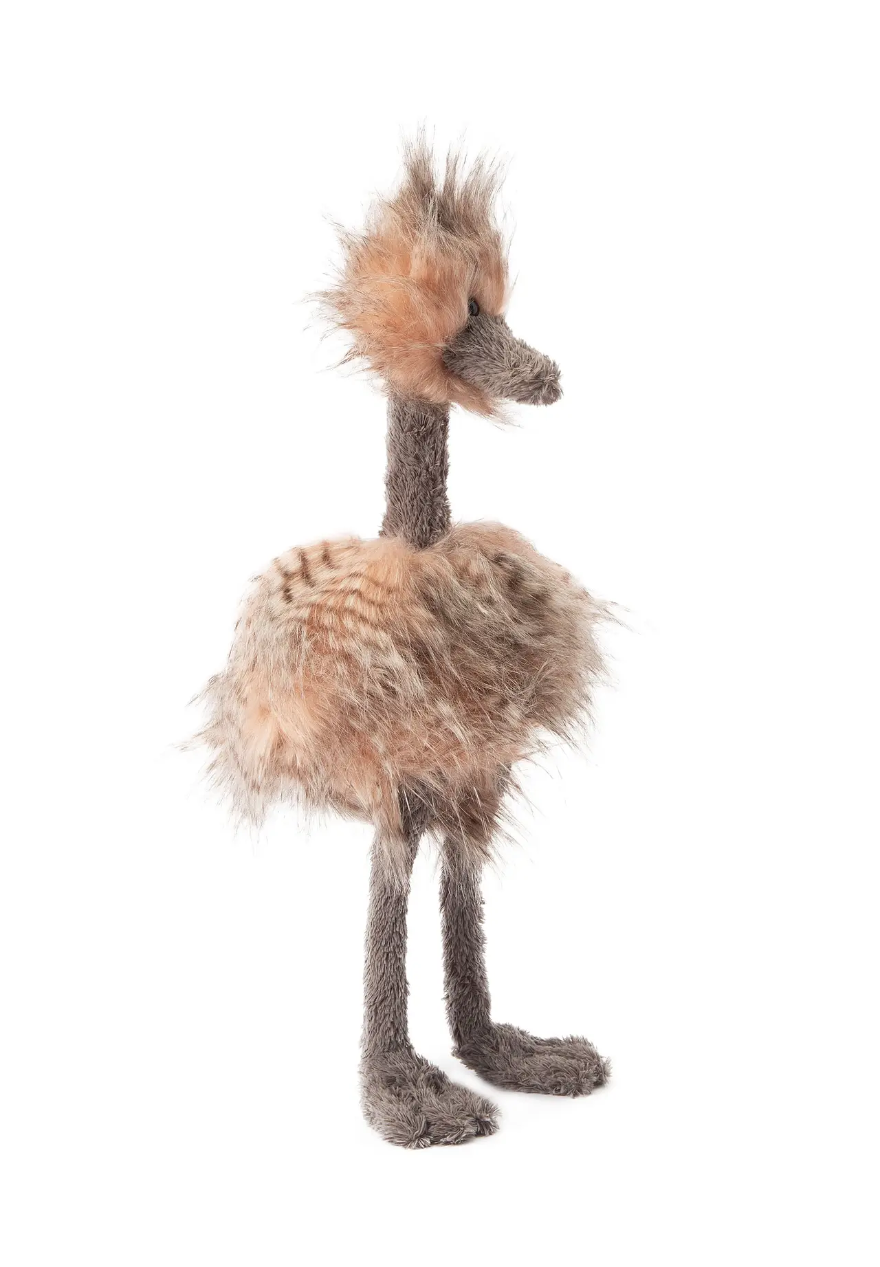 Odette Ostrich Cuddly Toy Powder Pink | Matsuya Ginza