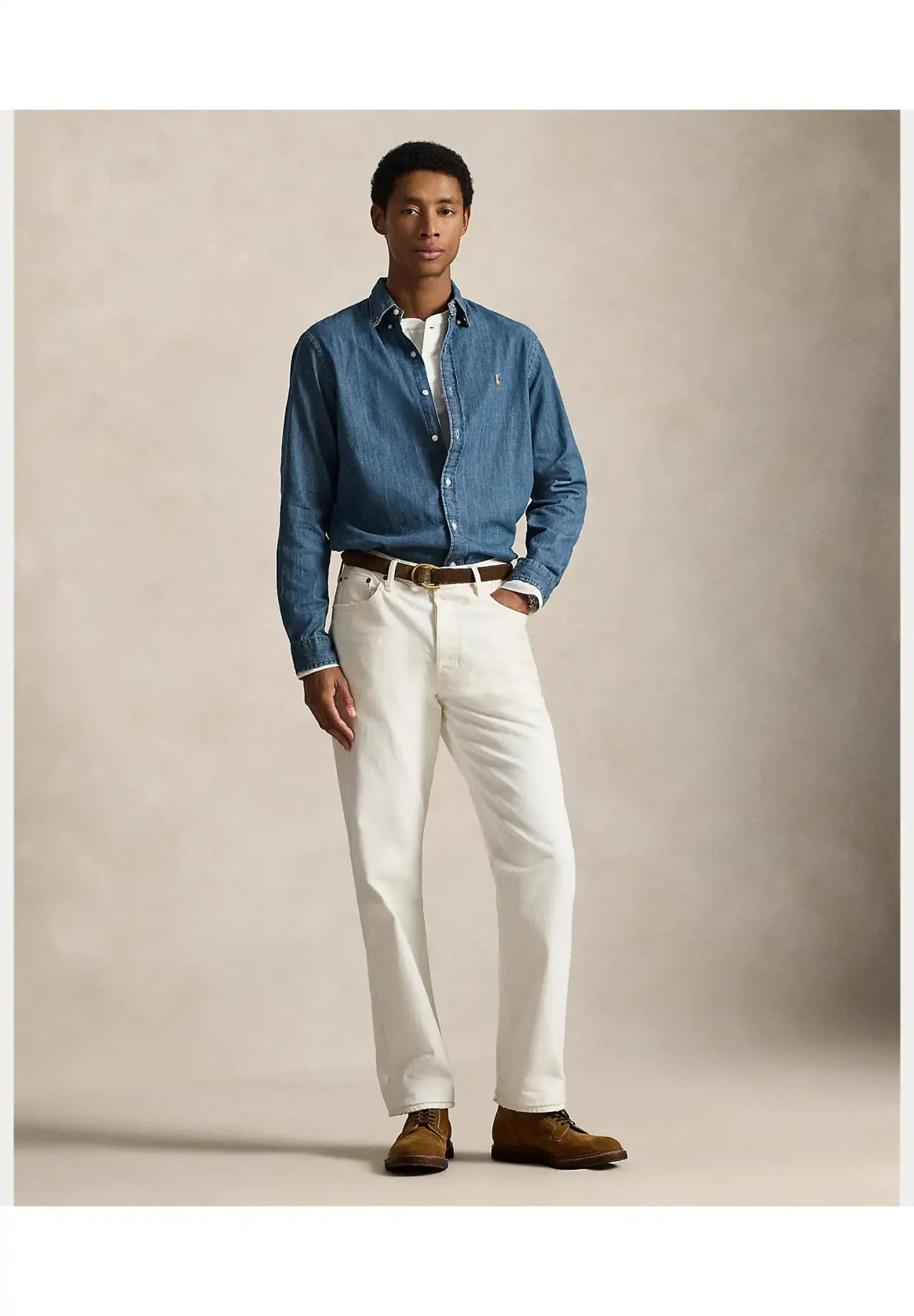 POLO RALPH LAUREN クラシック フィット デニム シャツ | Matsuya Ginza