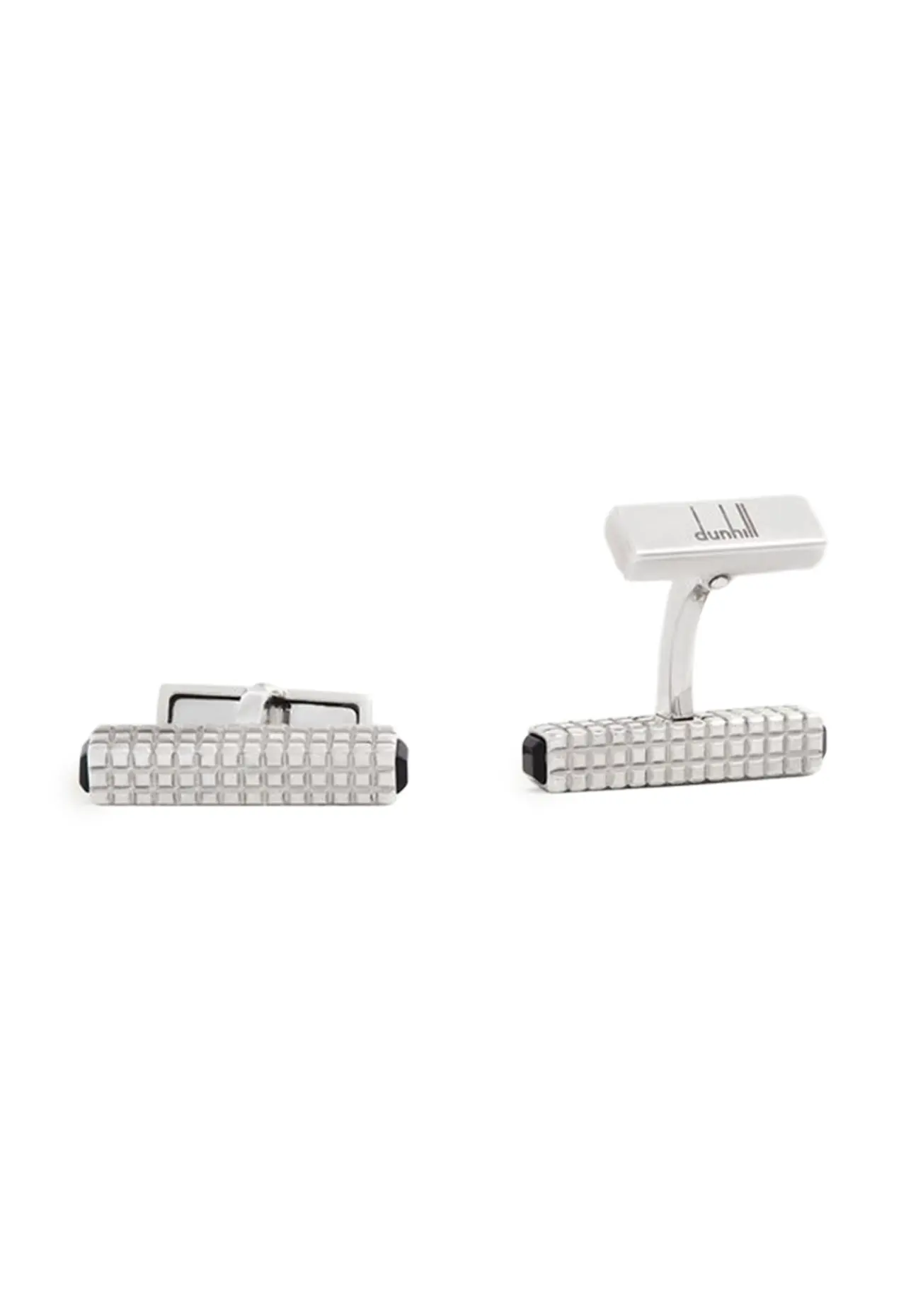 ONYX HOBNAIL INGOT CUFFLINKS