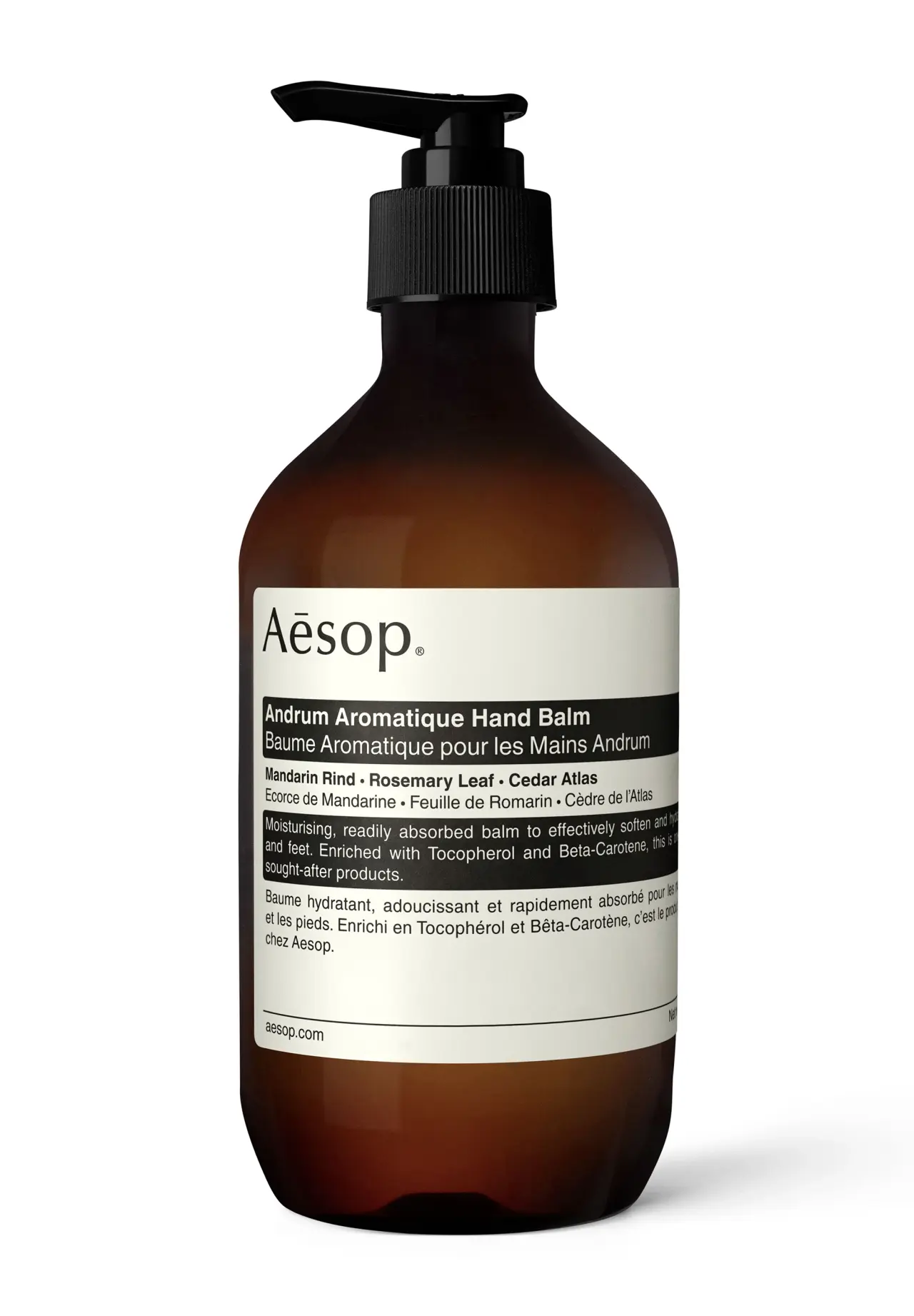 Aesop アンドラム アロマティック ハンドバーム 500mL アンドラム アロマティック ハンドバーム 500ml | Matsuya Ginza