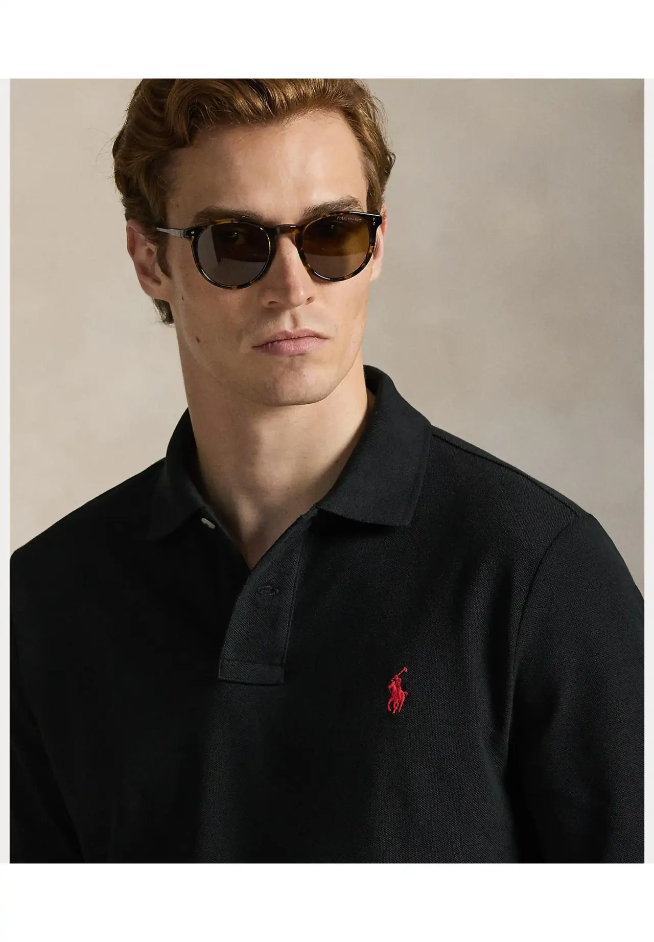 POLO RALPH LAUREN カスタム スリム フィット メッシュ ポロシャツ