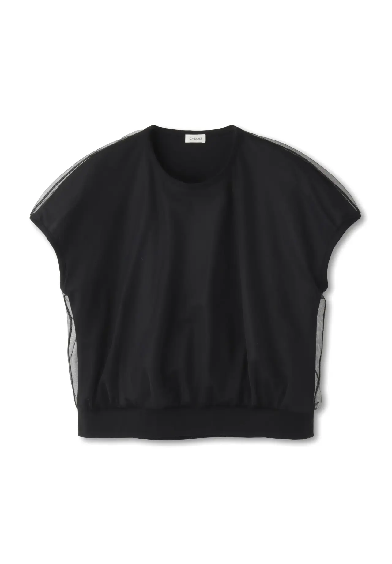 チュール フレンチスリーブ Tシャツ