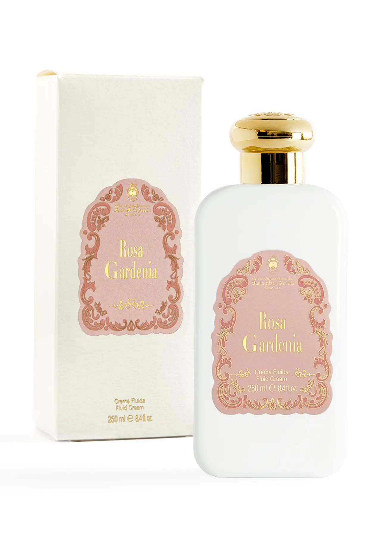Rosa Gardenia Fluid Body Cream 250ml