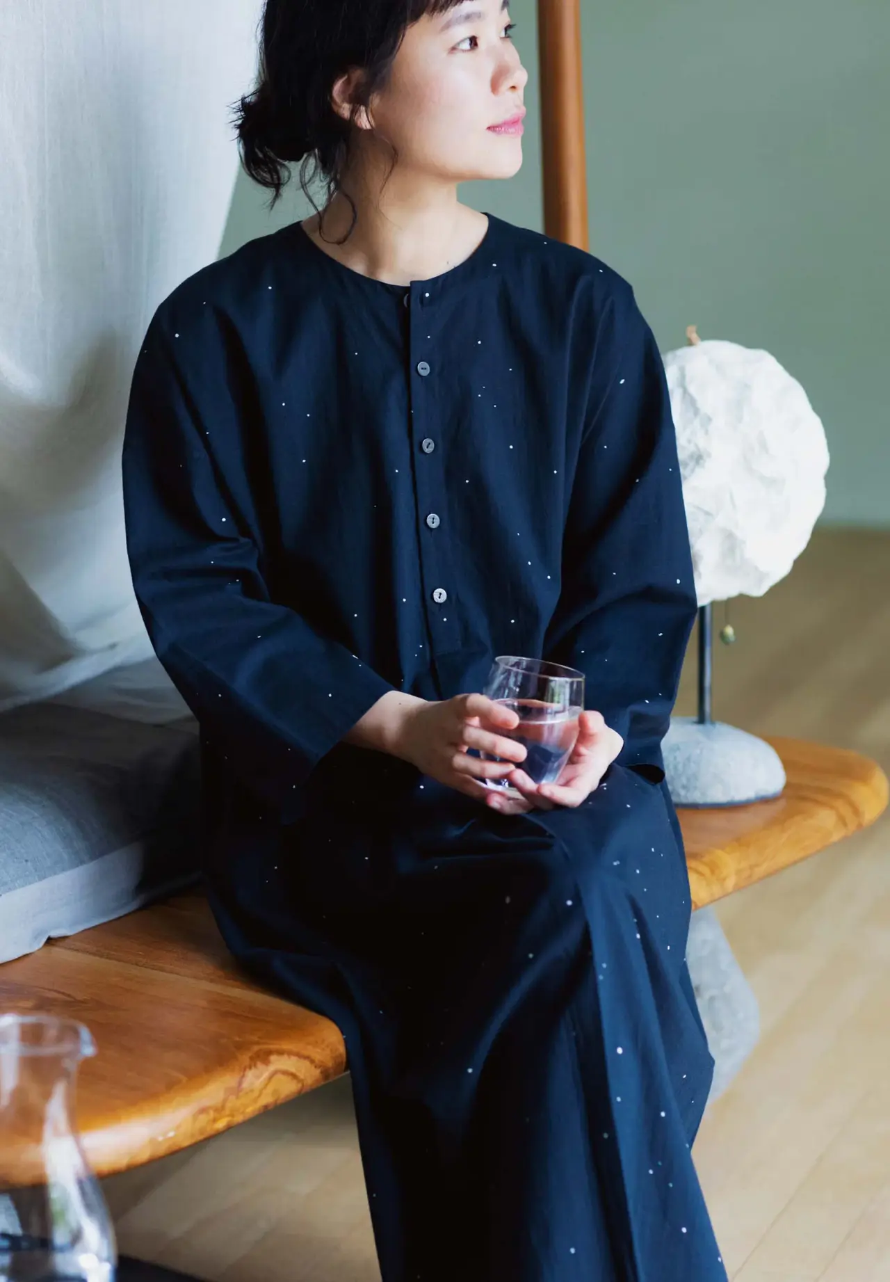 棉质连衣裙