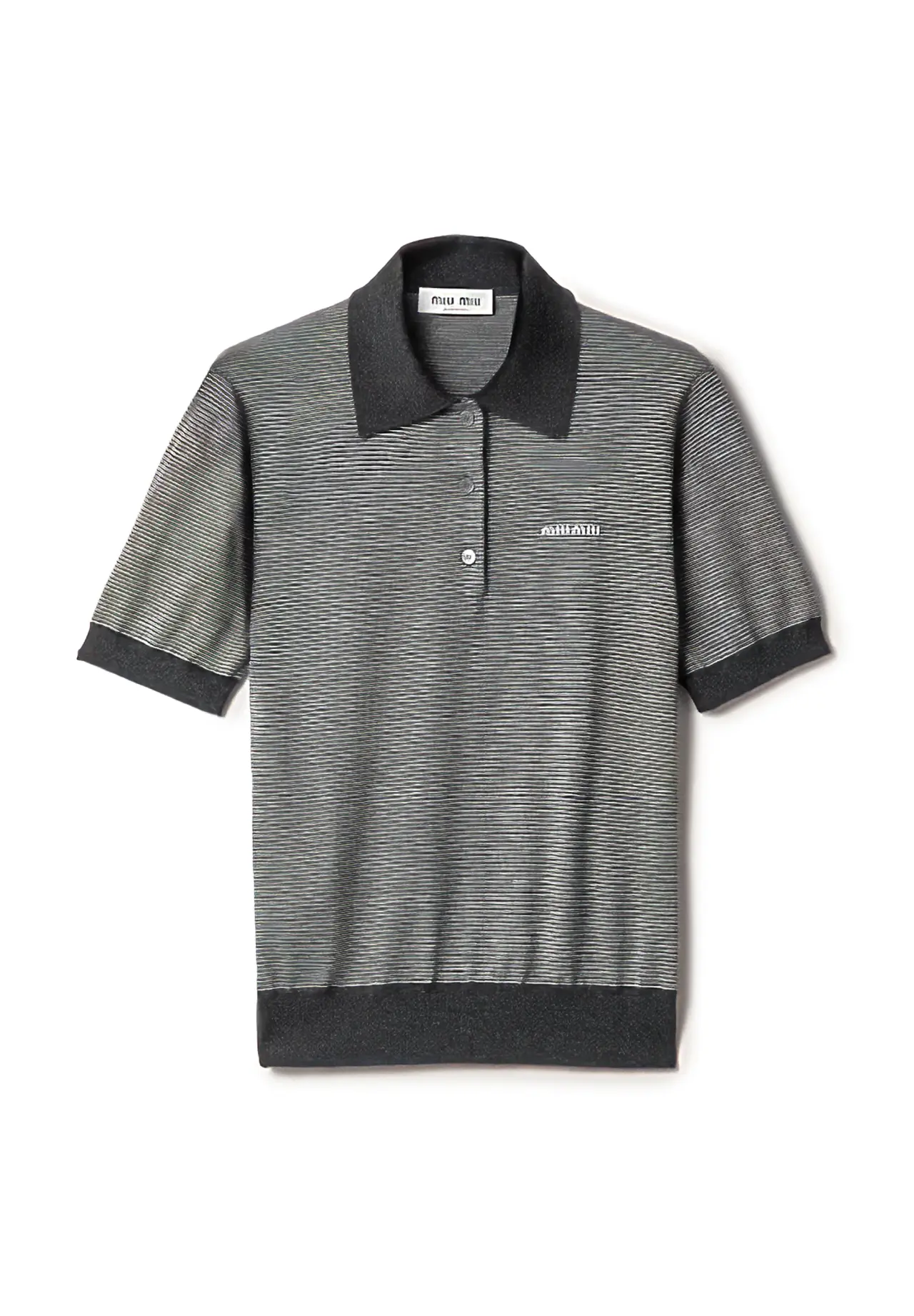 Cashmere and Silk Polo Shirt