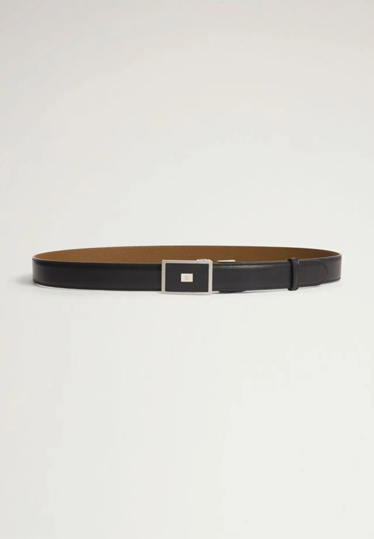 32MM AUTOMATIC LEAD BUCKLE SMOOTH LEATHER BELT, R