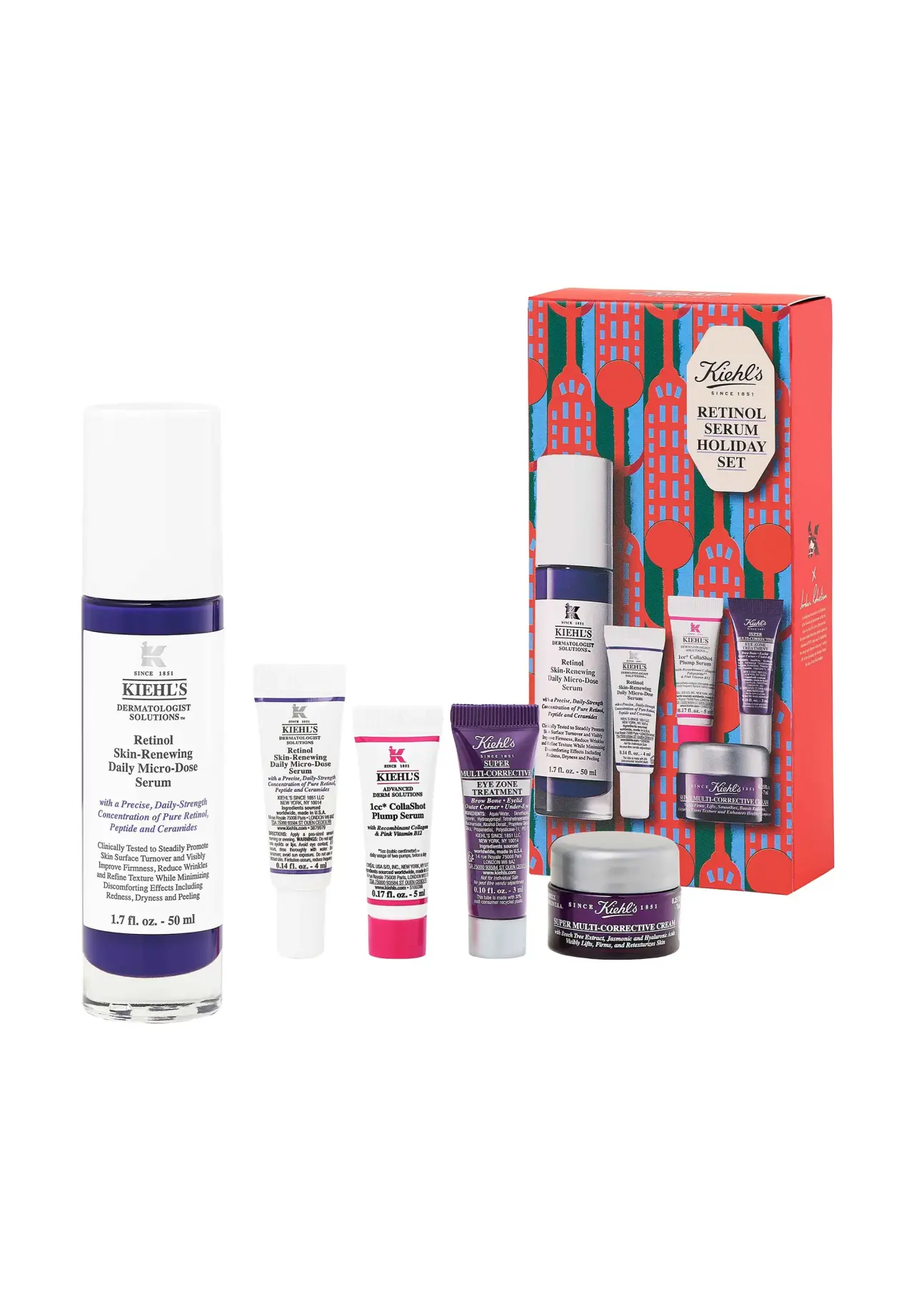Retinol Skin-Renewing Daily Micro-Dose Serum Holiday Set 2026