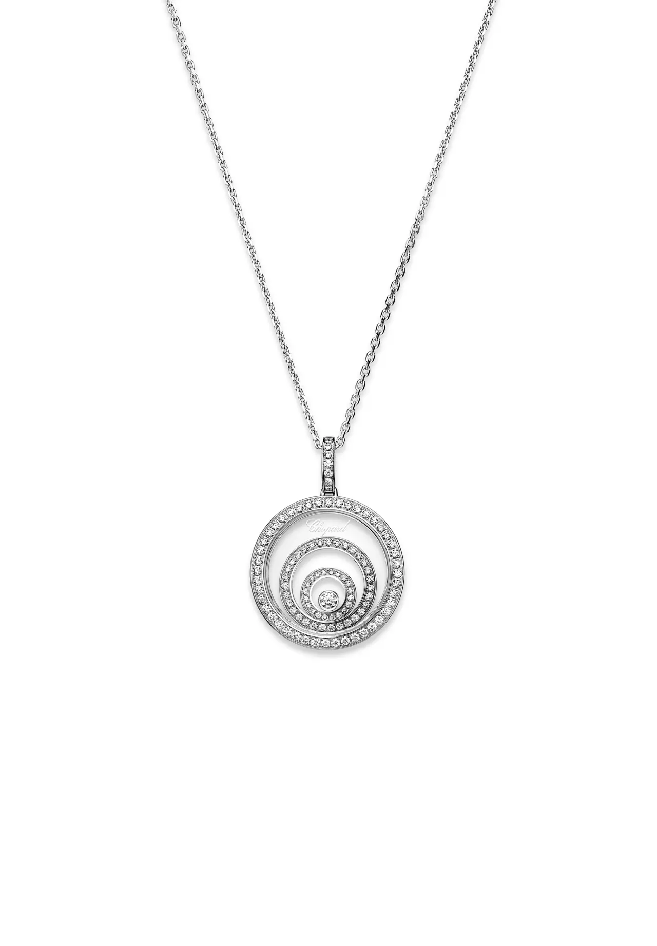 Happy Spirit Pendant White Gold