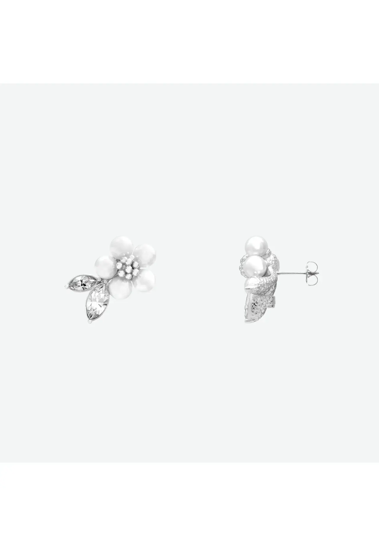 Flower Pierced Earrings
