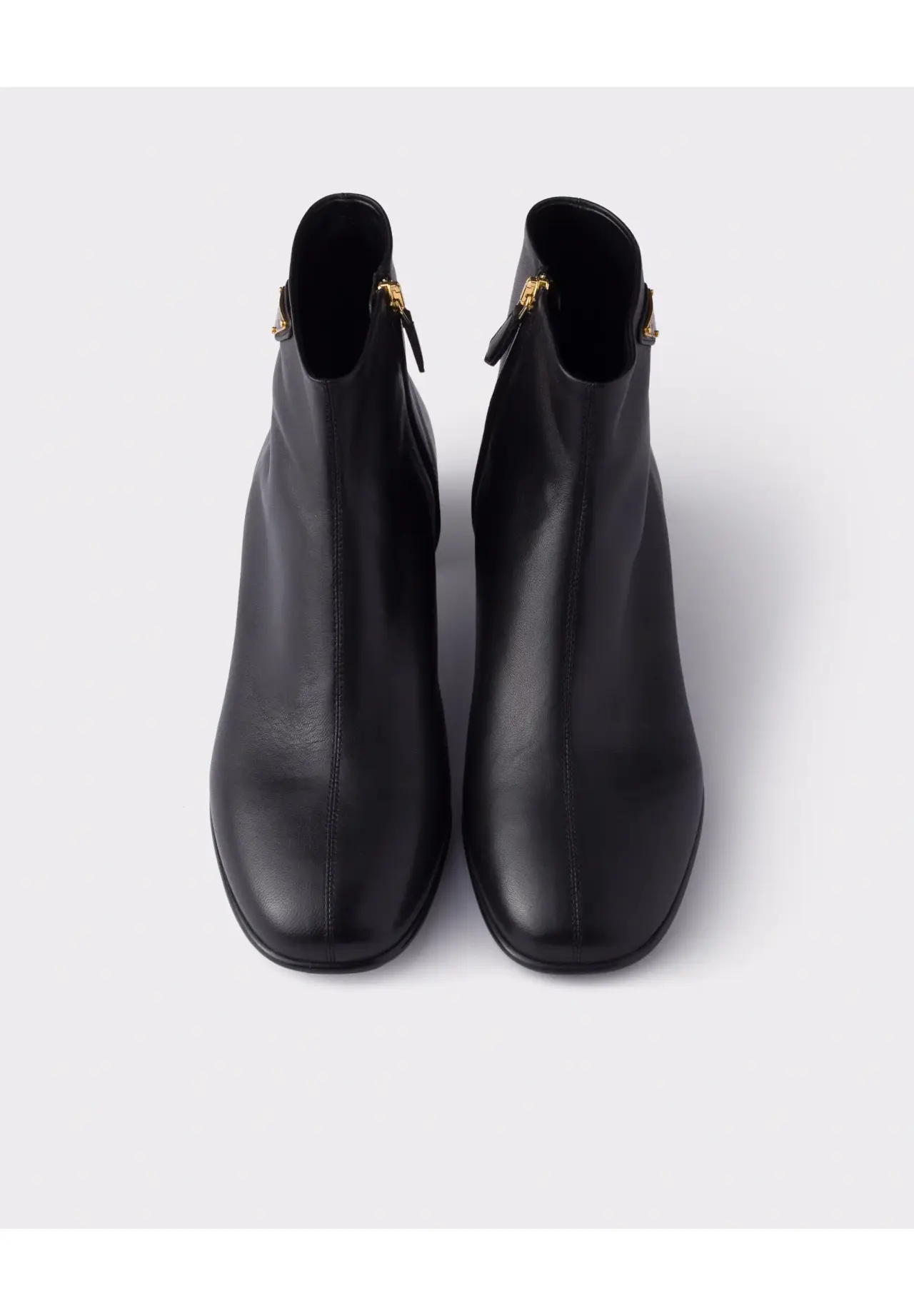 Nappa leather booties