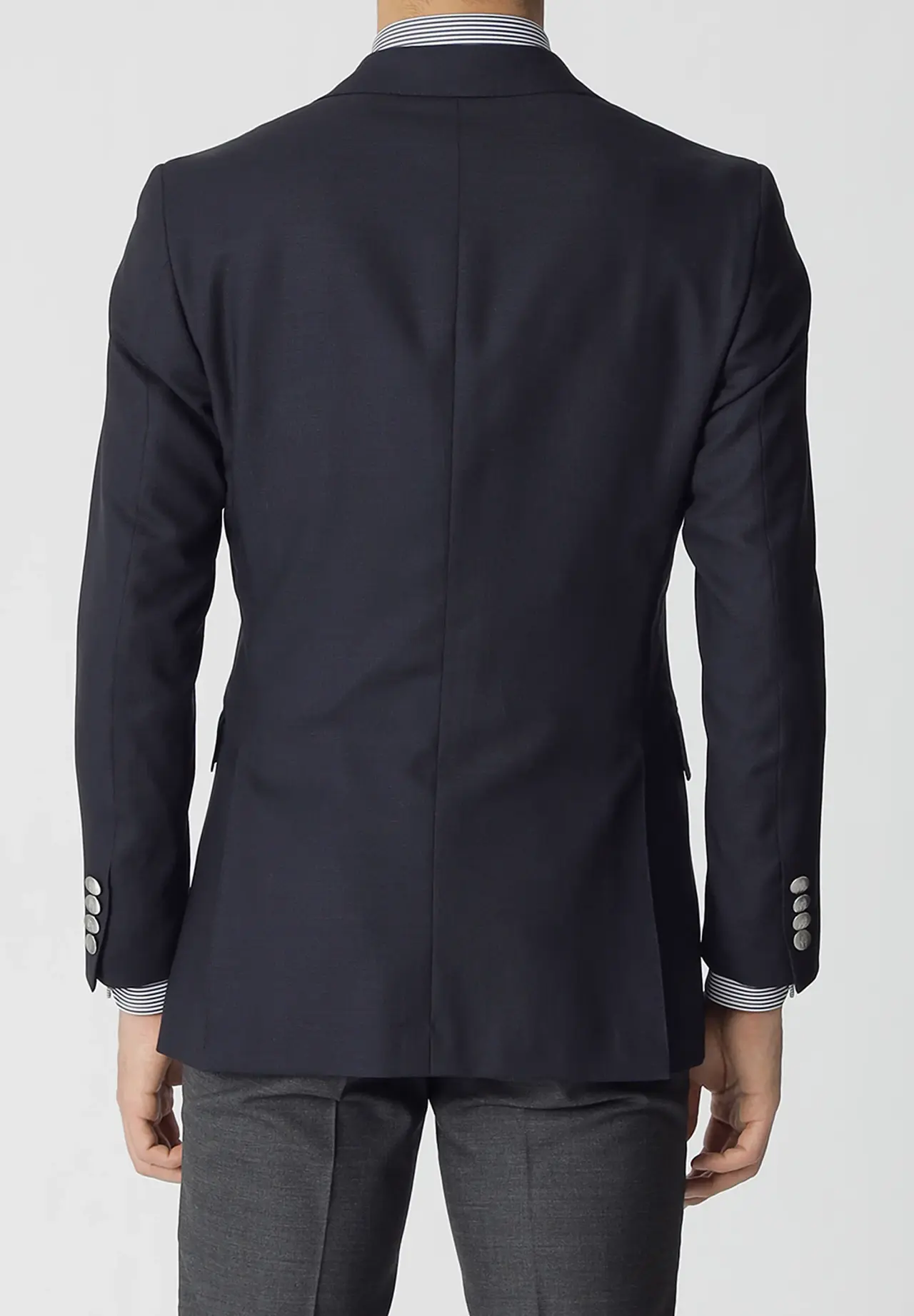 Worsted Twisted Yarn Oxford Summer Blazer