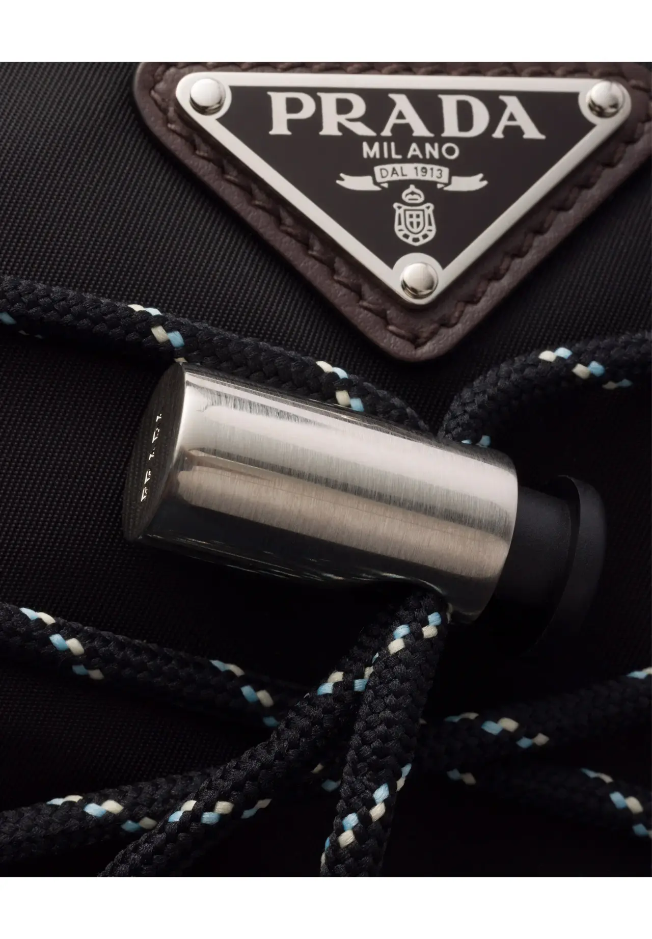 Prada Speedlock Re-Nylon × 皮革单肩包