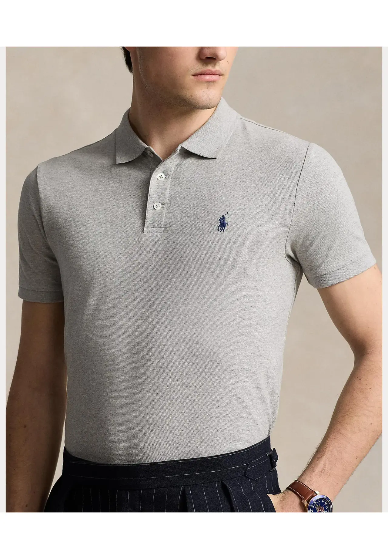 POLO RALPH LAUREN カスタム スリム フィット ストレッチ メッシュ