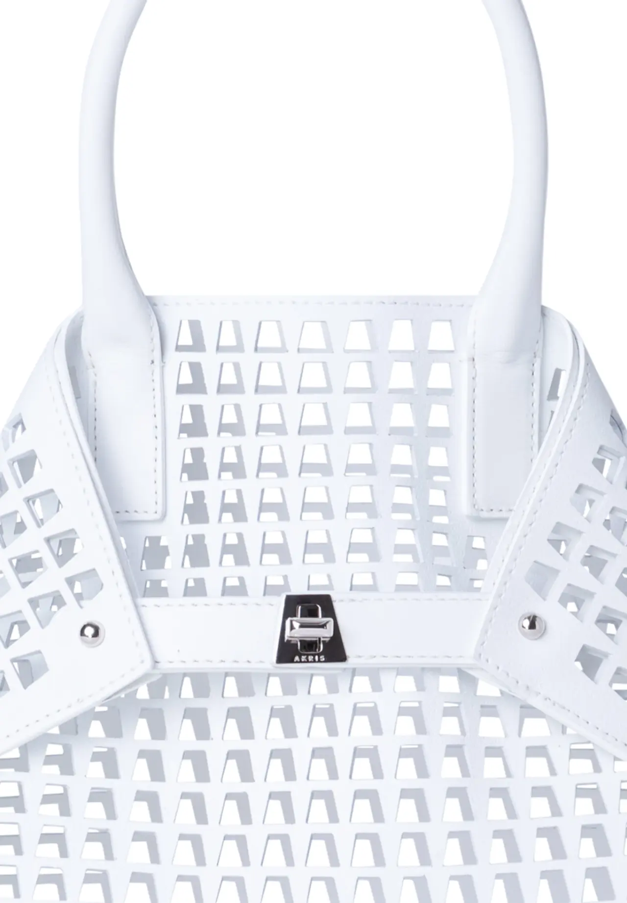 Ai Mini Messenger Bag Trapezoid Laser Cut | Matsuya Ginza