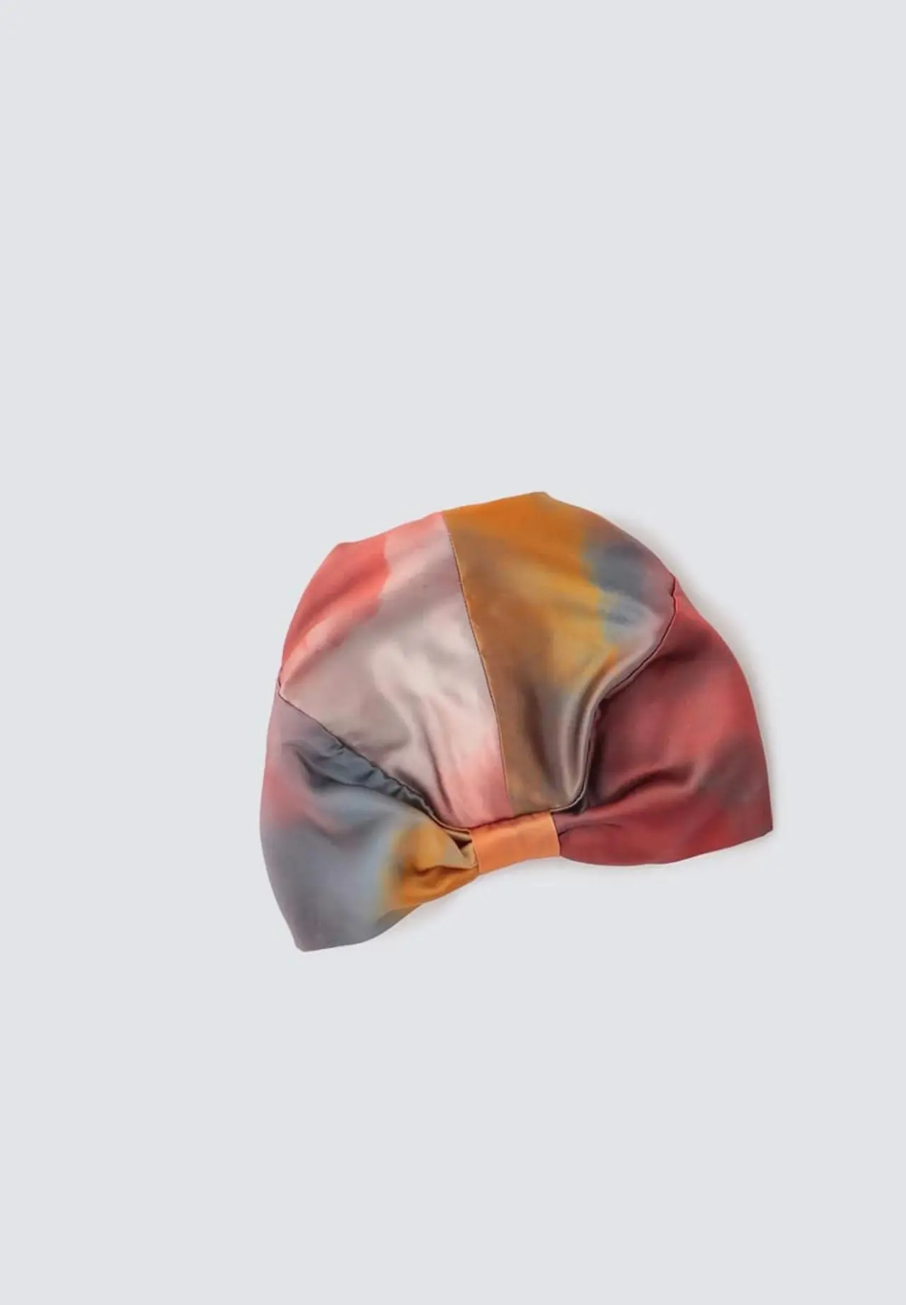 Watercolor silk cap - Evening Glow