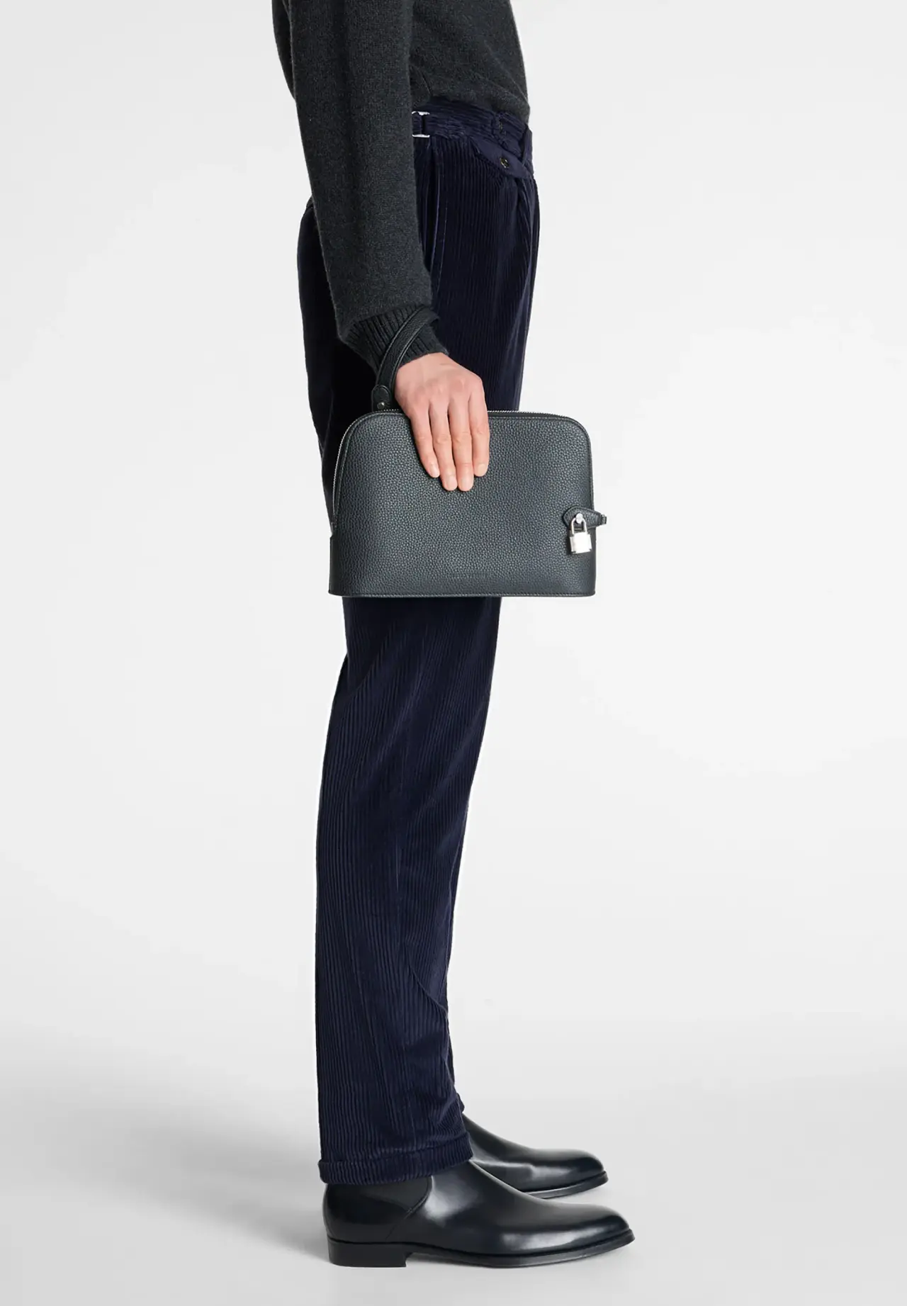 BOURDON SLIM POUCH 27 GRAIN CALF