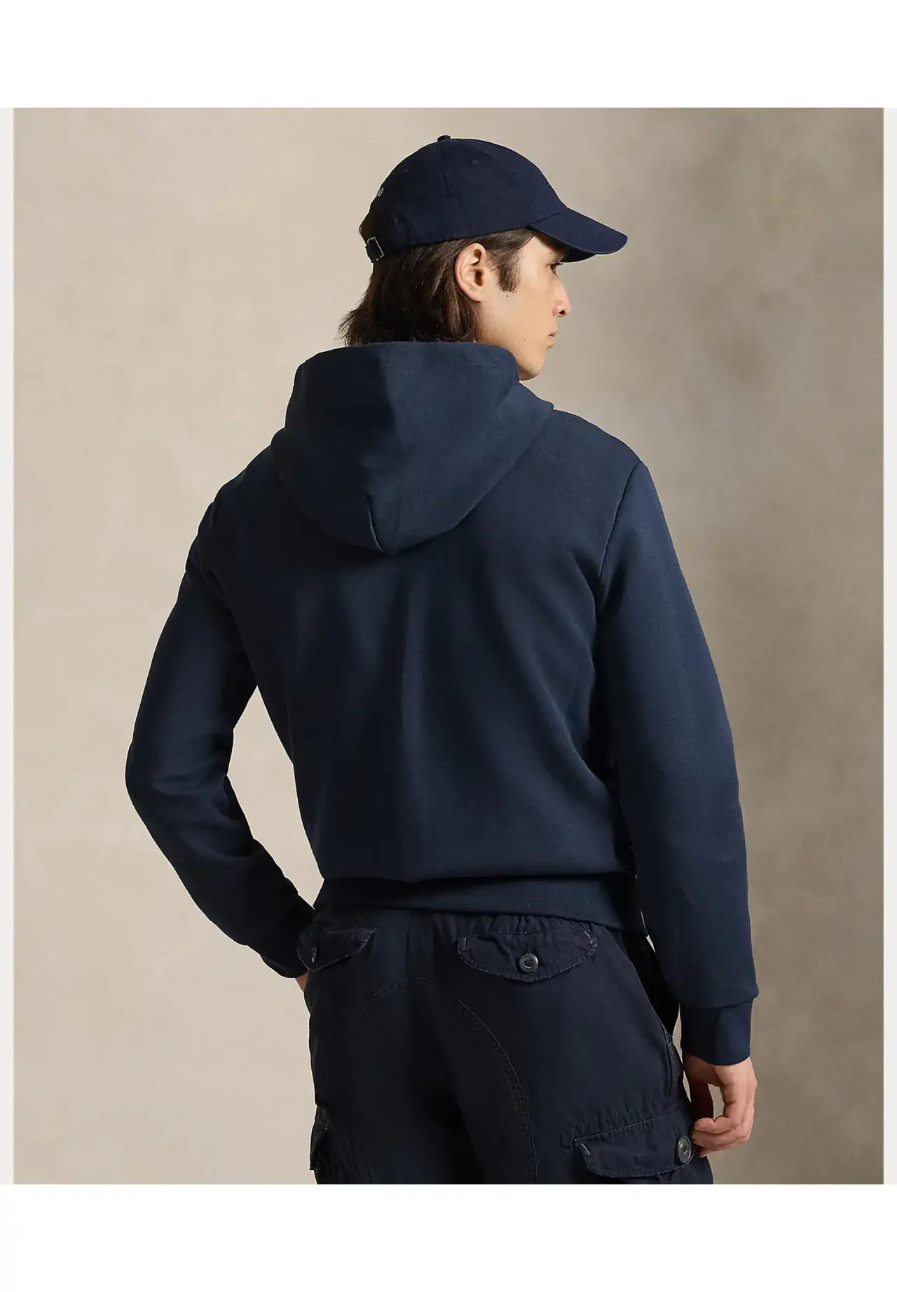 POLO RALPH LAUREN Double Knit Full Zip Hoodie