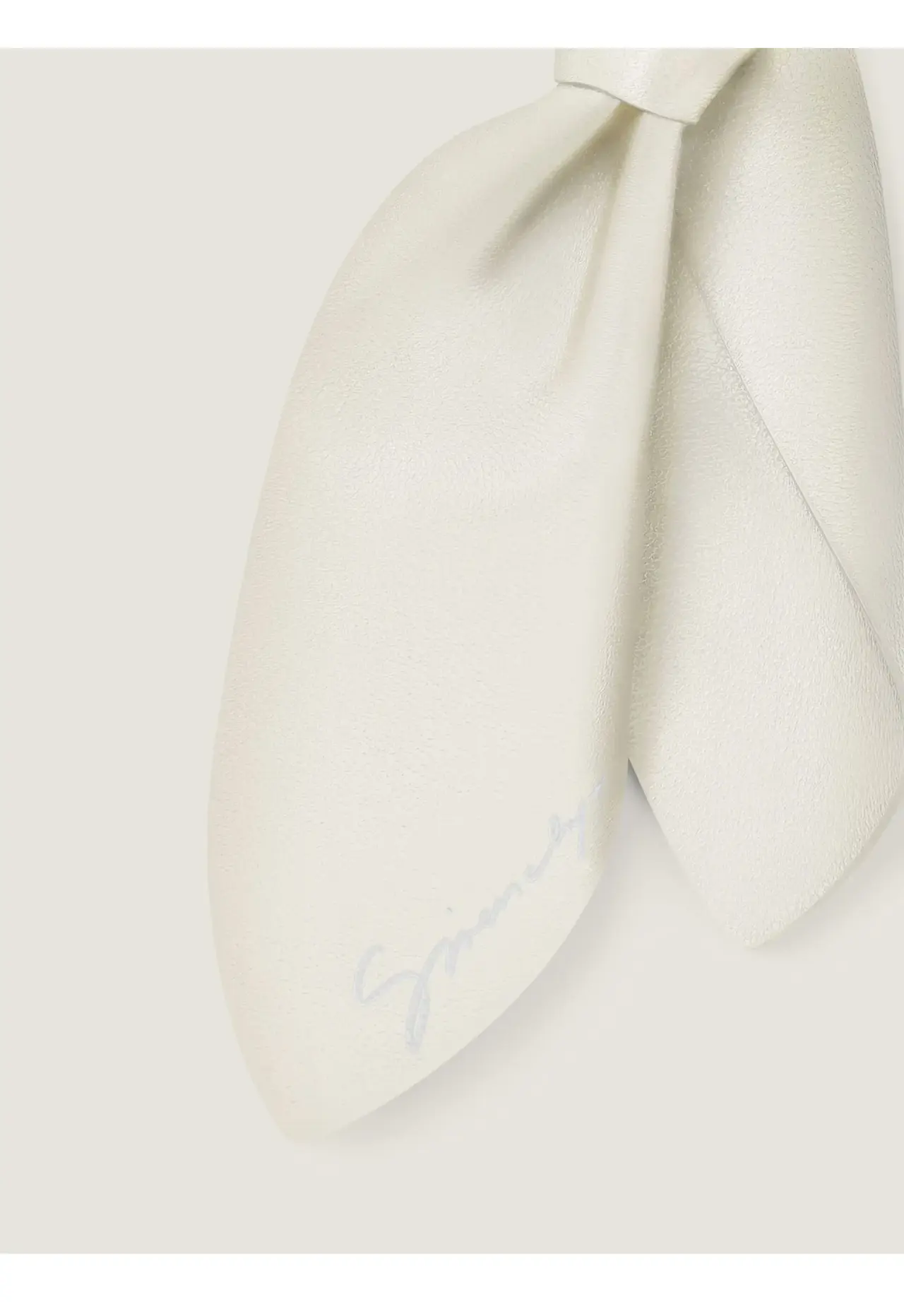 Lucky Charm Nappa Leather Bow