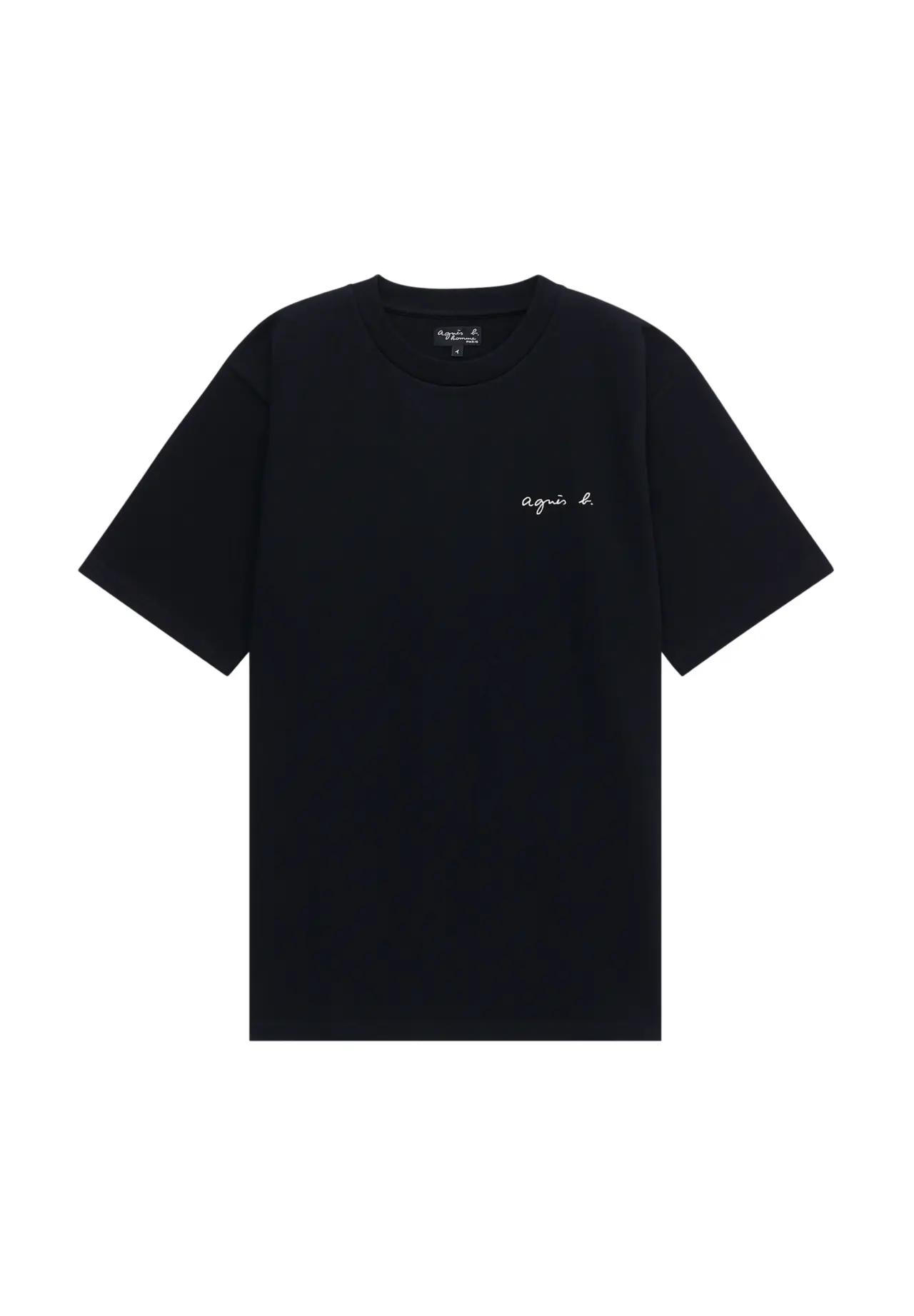 Men's "Christof" Cotton Short Sleeve T-Shirt with Embroidered Logo