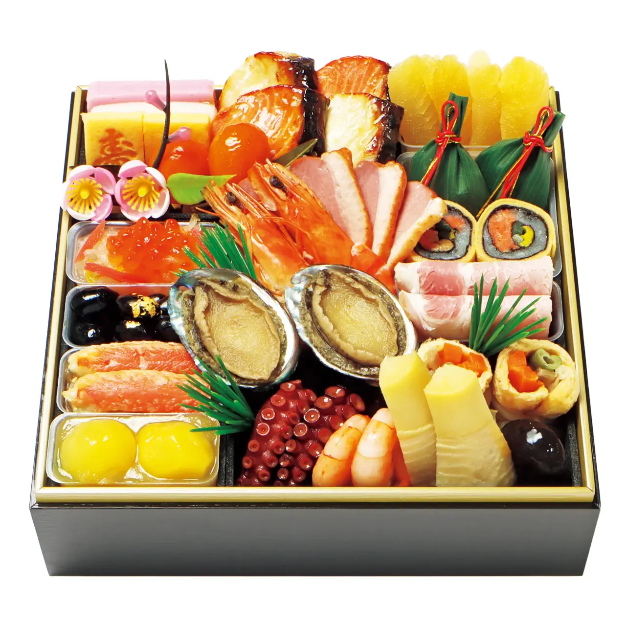 日式料亭年夜饭一层重箱