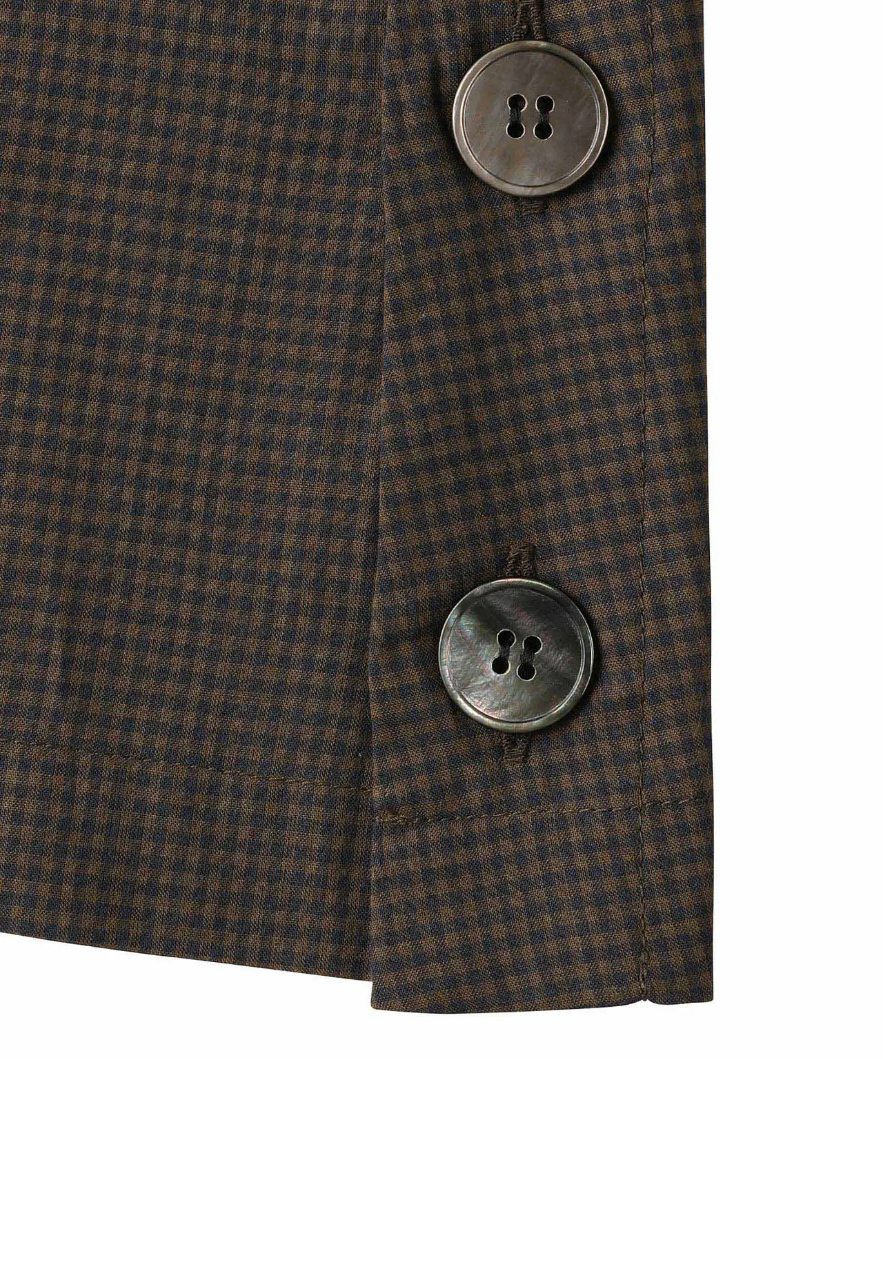 COTTON SILK GINGHAM CHECK