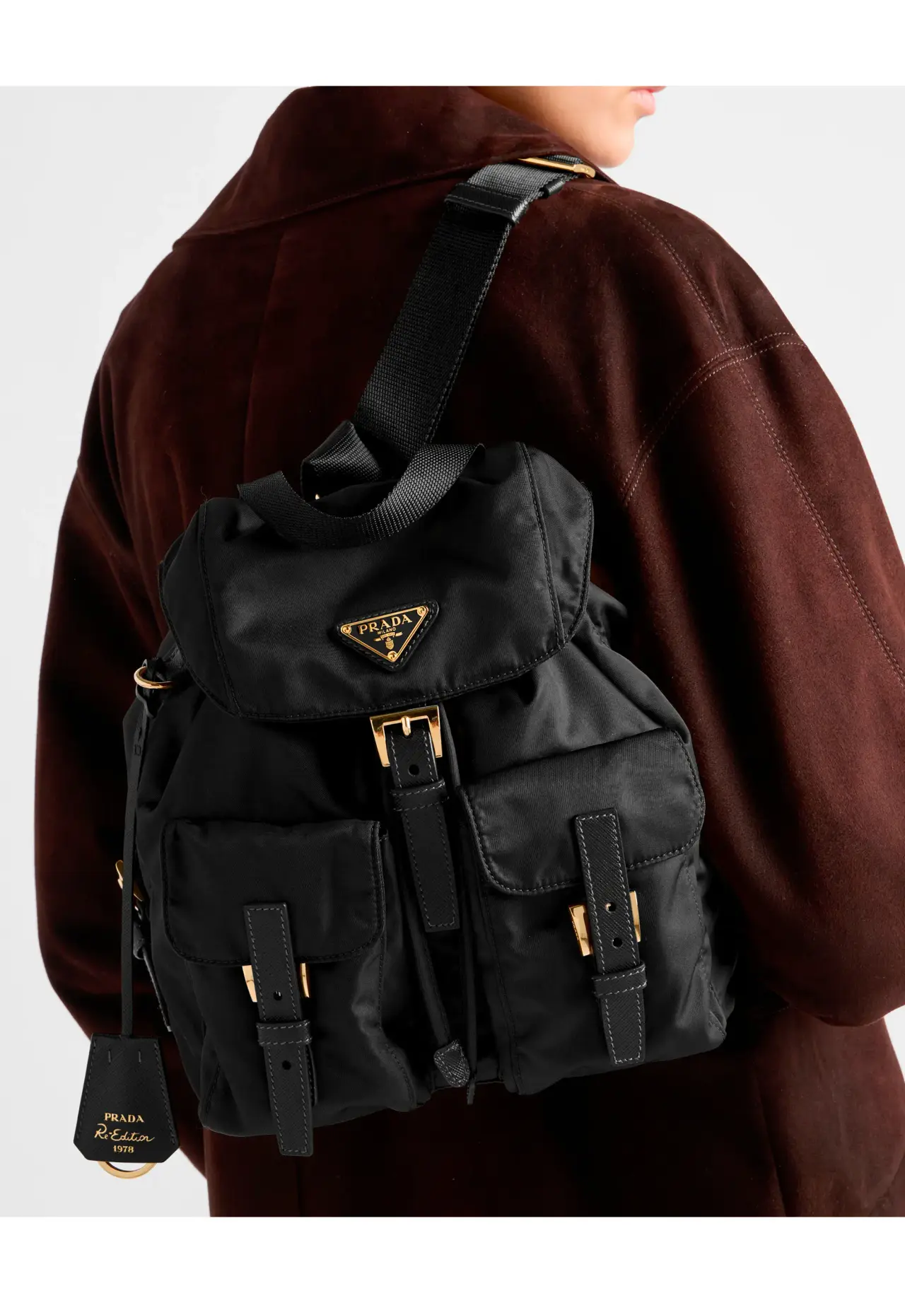 Prada Re-Edition 1978 Re-Nylon 小号双肩背包