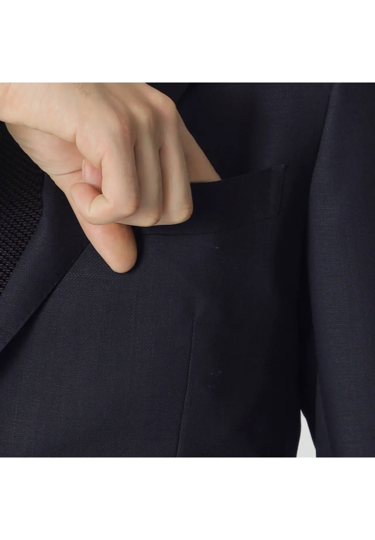 Worsted Twisted Yarn Oxford Summer Blazer