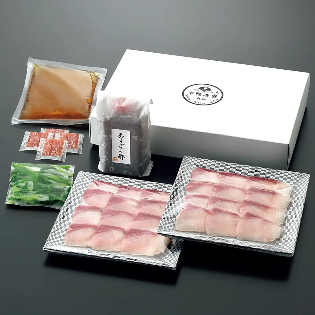 料亭のぶりしゃぶ鍋
