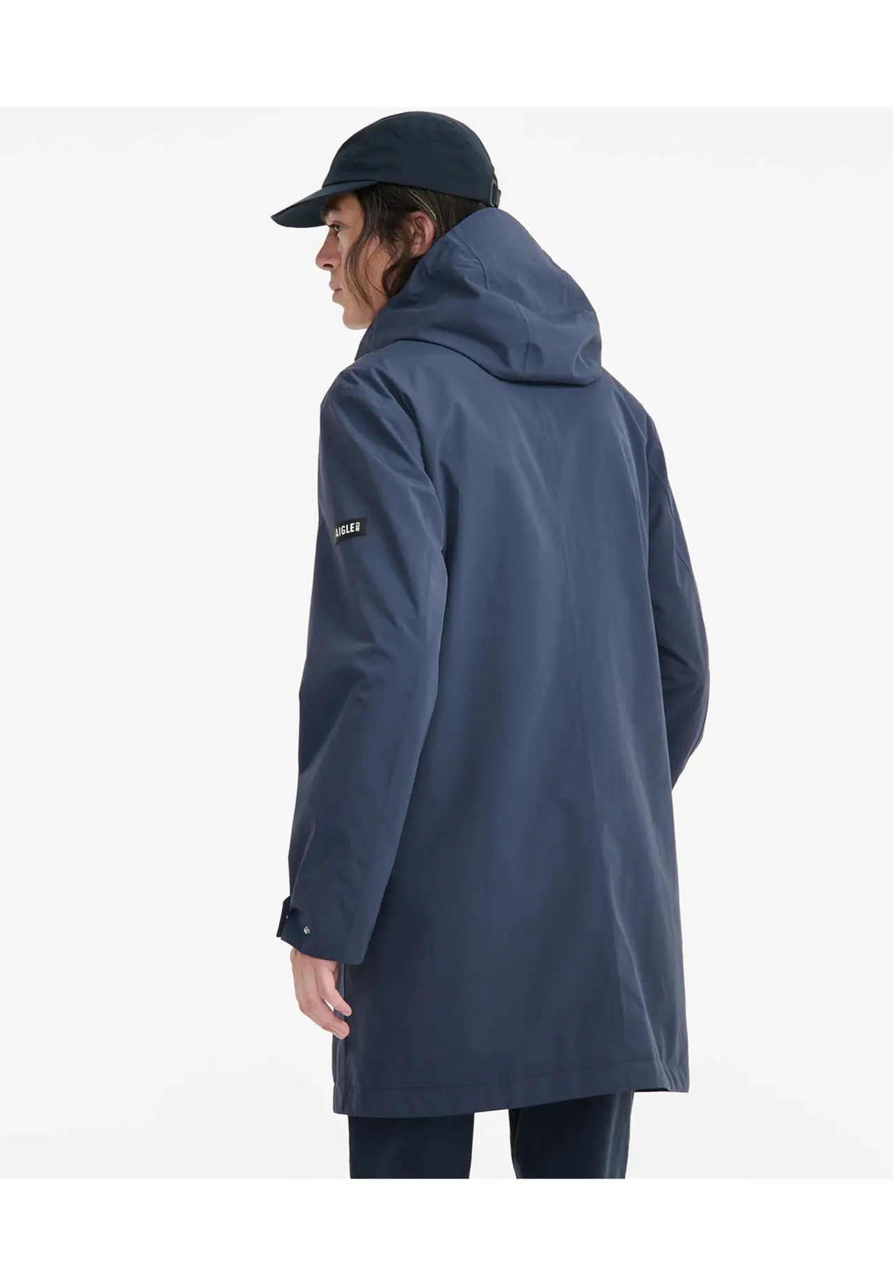 AIGLE ロングウールインサレーションフーデッドコート 40 AIGLE ロング