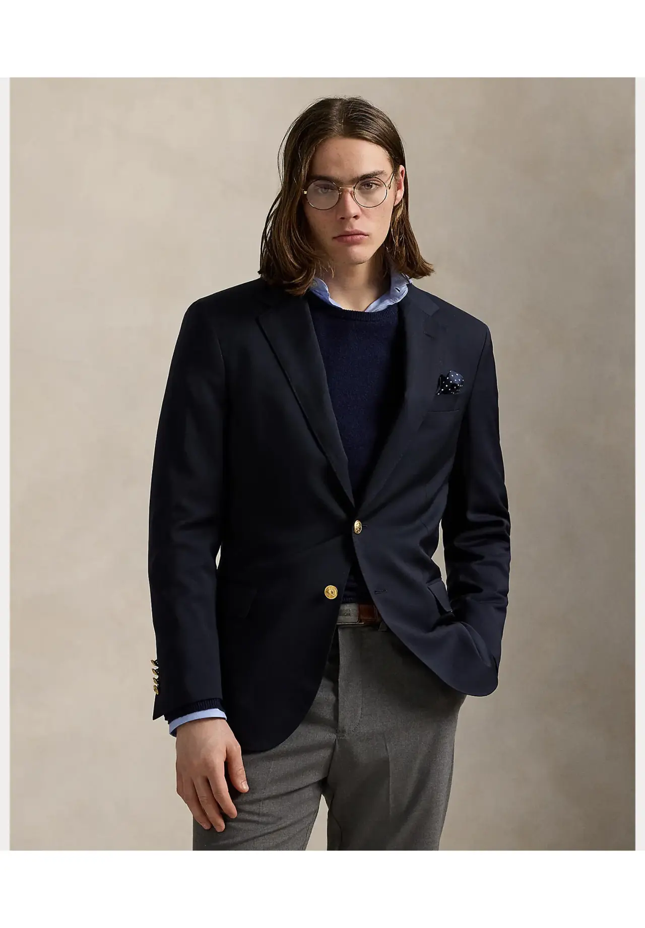Polo ウール ツイル ブレザー