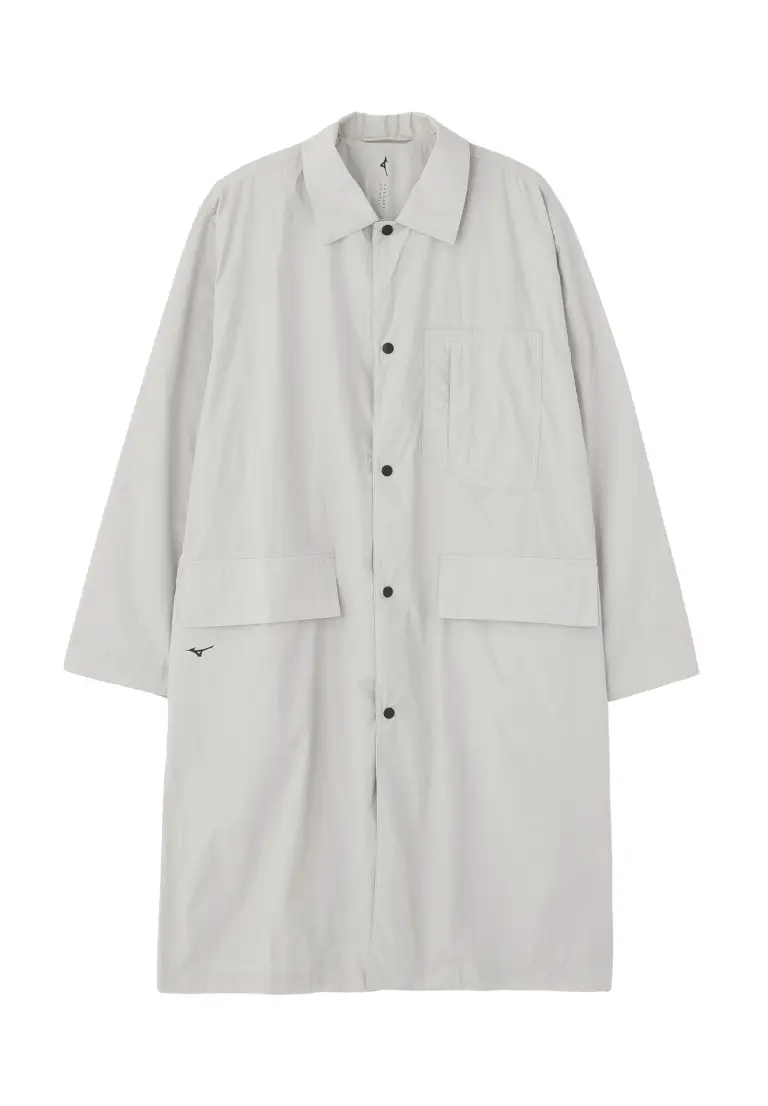 RECYCLED NYLON COMPACT RIPSTOP COAT MEN'S