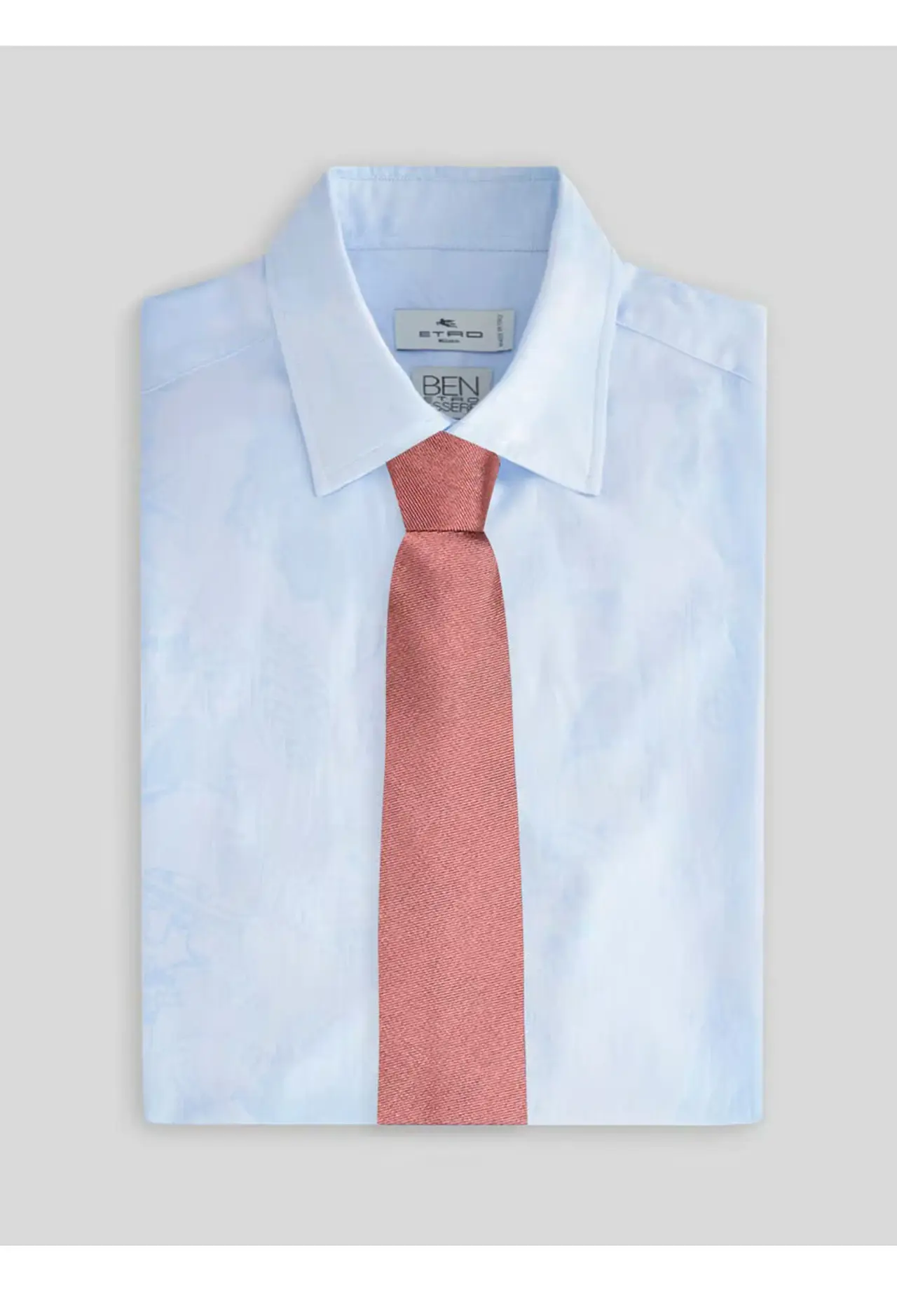  Giraffe Motif Silk Jacquard Tie