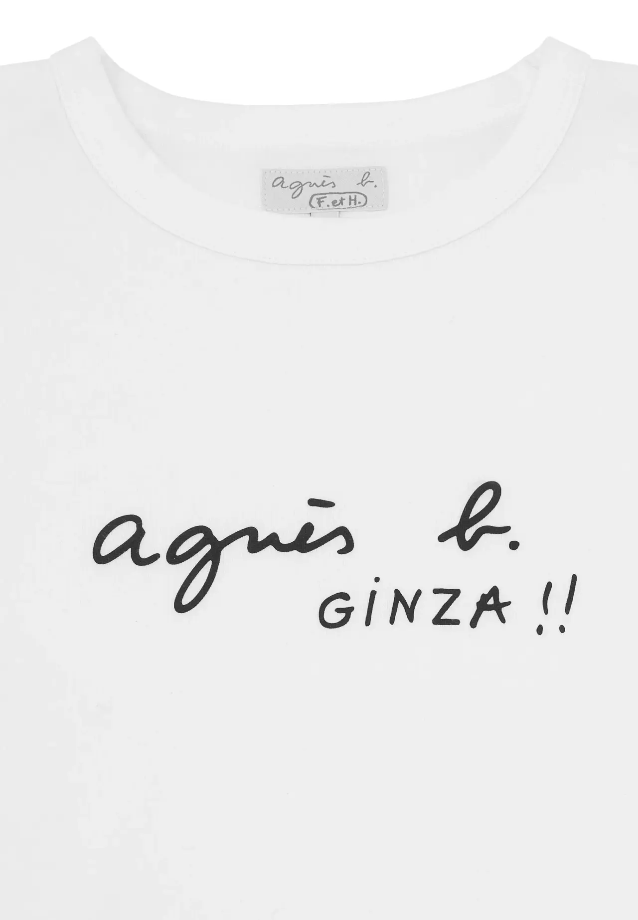 【限定】GINZA 标识T恤
