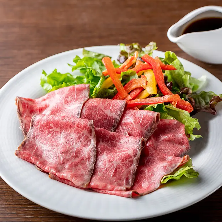 日本国产黑毛和牛烤牛肉（后腿肉）